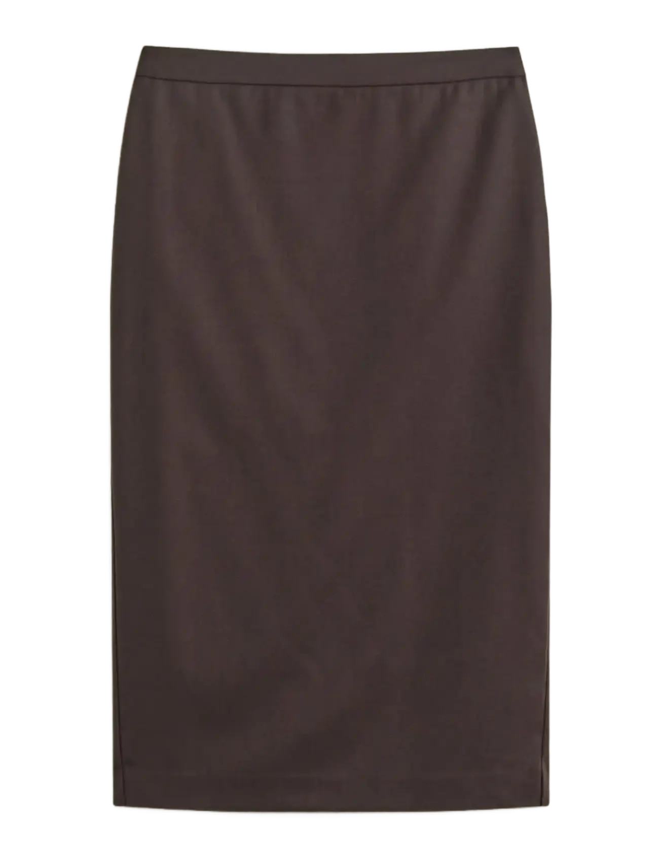 Gant WOOL BLEND PENCIL SKIRT - Vardagsstil - DEEP BROWN / brown