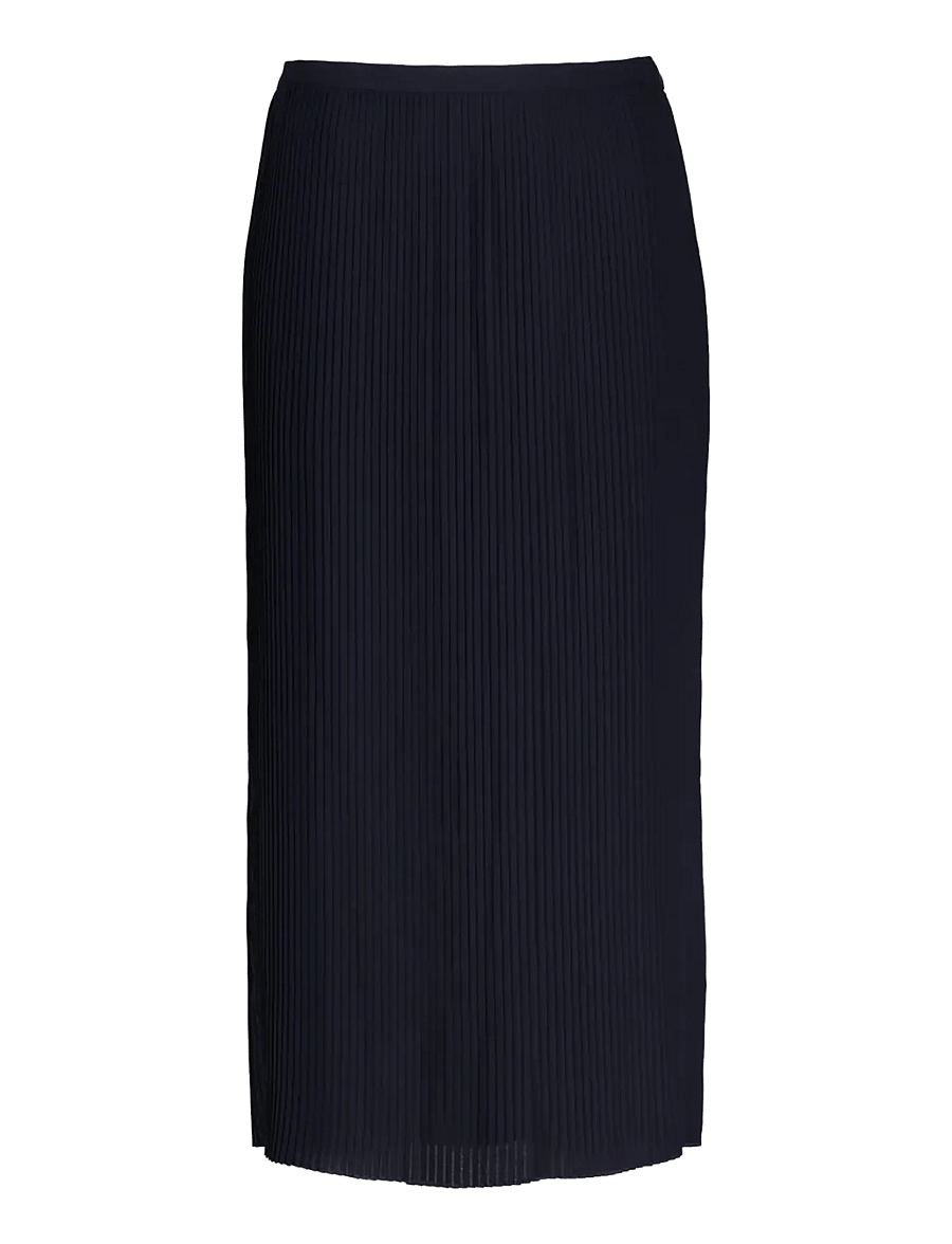 Gant - PLEATED SKIRT - plisserade kjolar - evening blue - 0