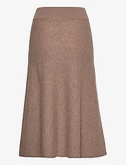 GANT - D1. SUPERFINE LAMBSWOOL SKIRT - knitted skirts - mole brown - 1