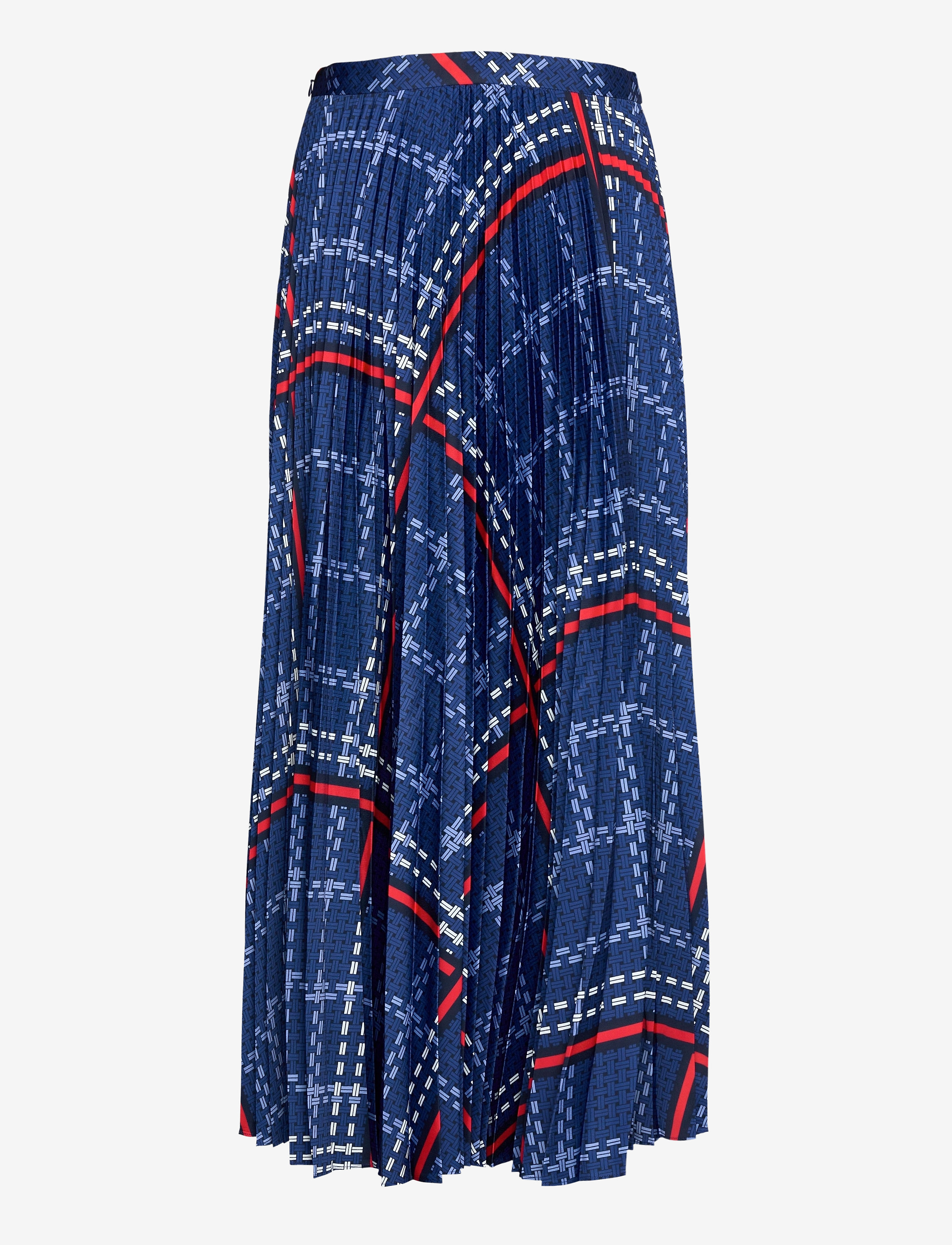 GANT - D1. SIGNATURE WEAVE PLEATED SKIRT - crisp blue - 1