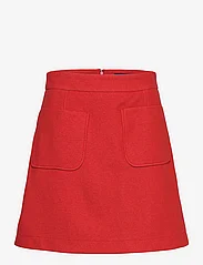GANT - D1. TP JERSEY PIQUE SKIRT - short skirts - lava red - 0