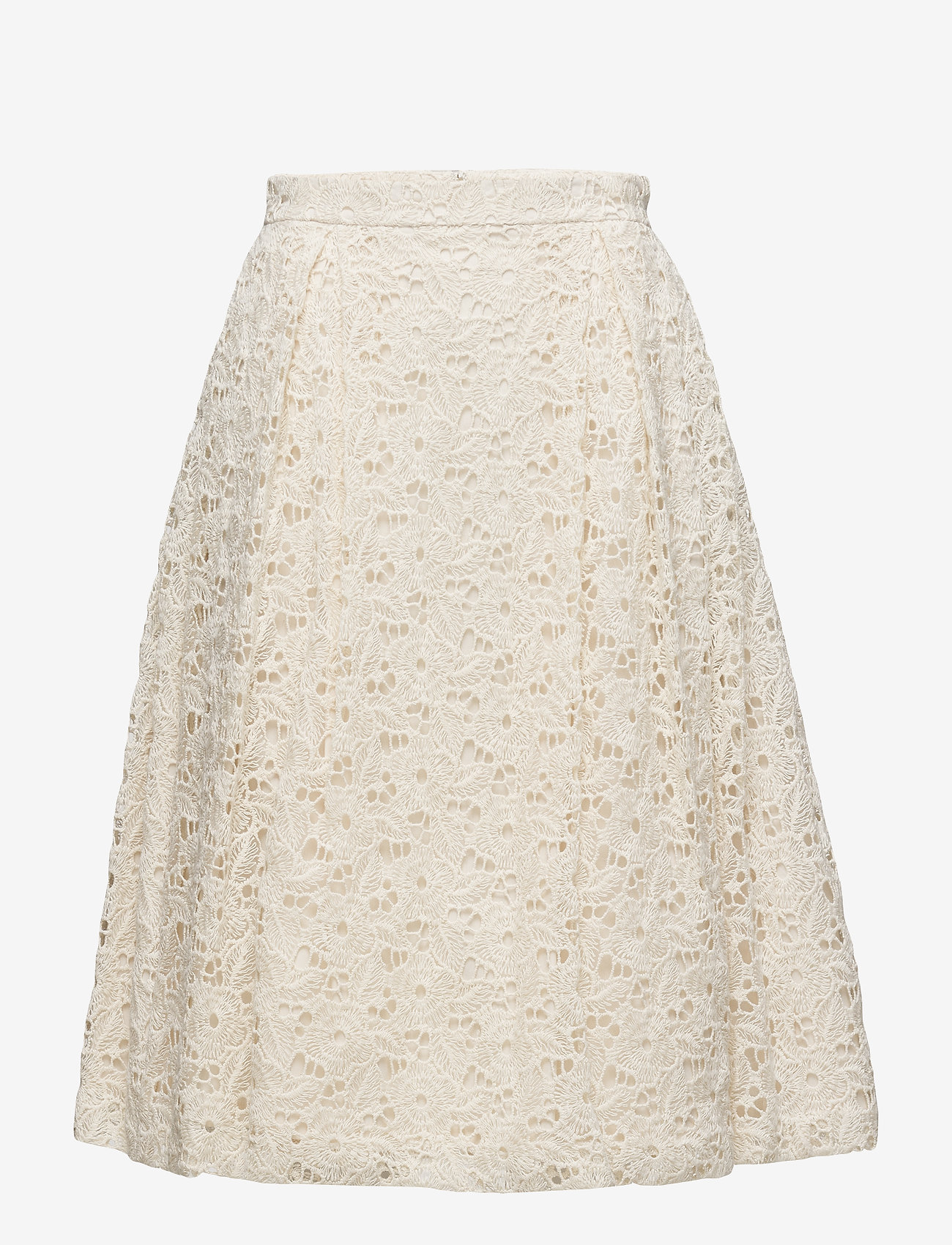 GANT - E. THE MACRAME LACE SKIRT - cream - 0