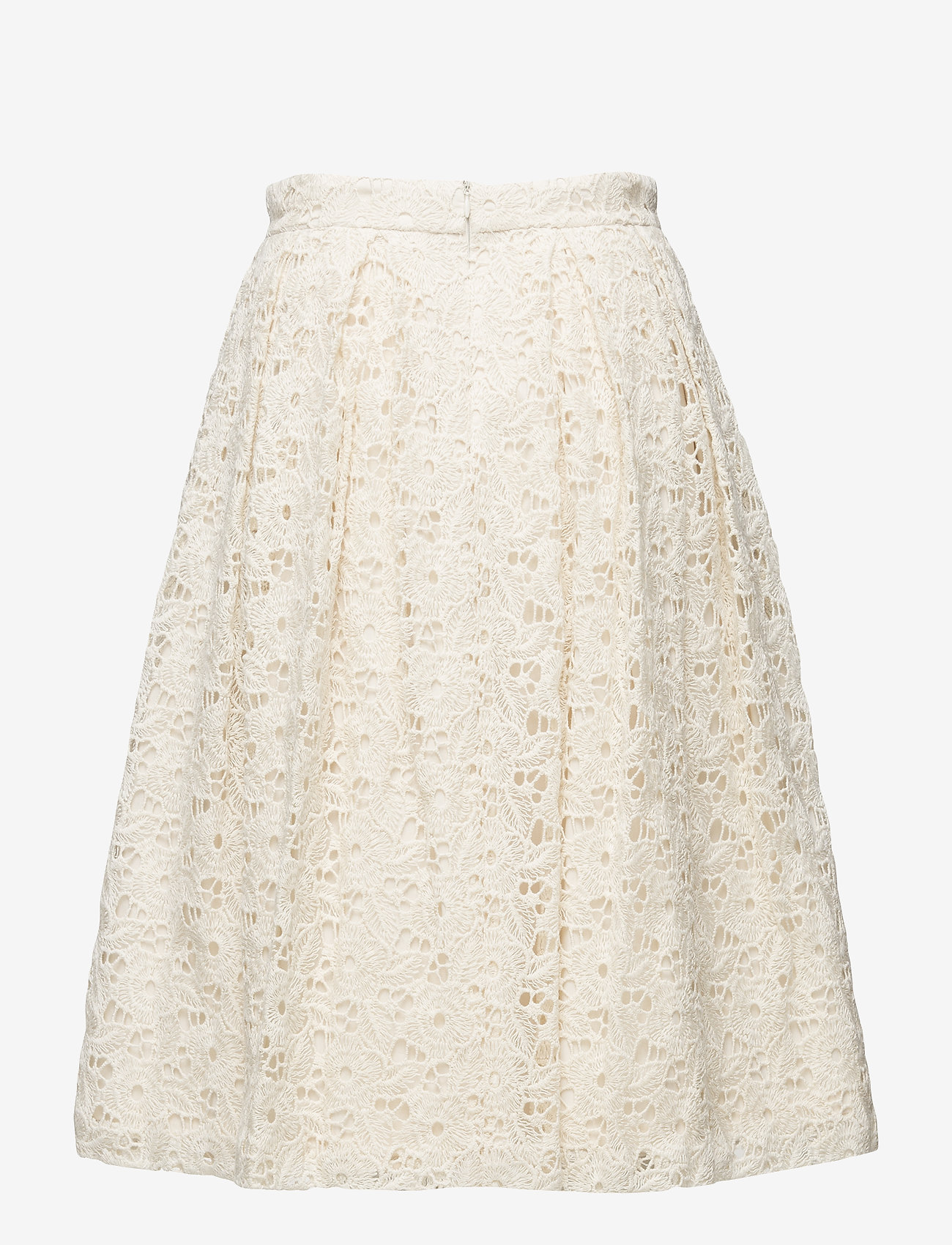 GANT - E. THE MACRAME LACE SKIRT - cream - 1