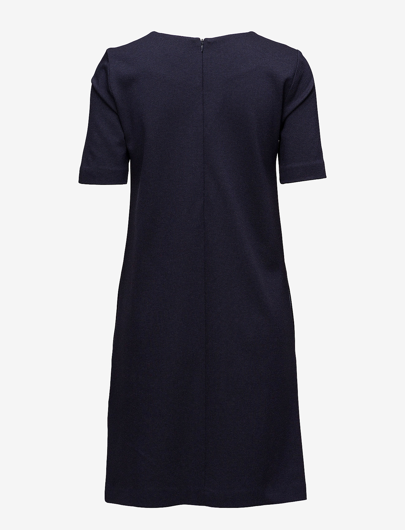 GANT - O1. PIQUE DRESS - dark navy melange - 1