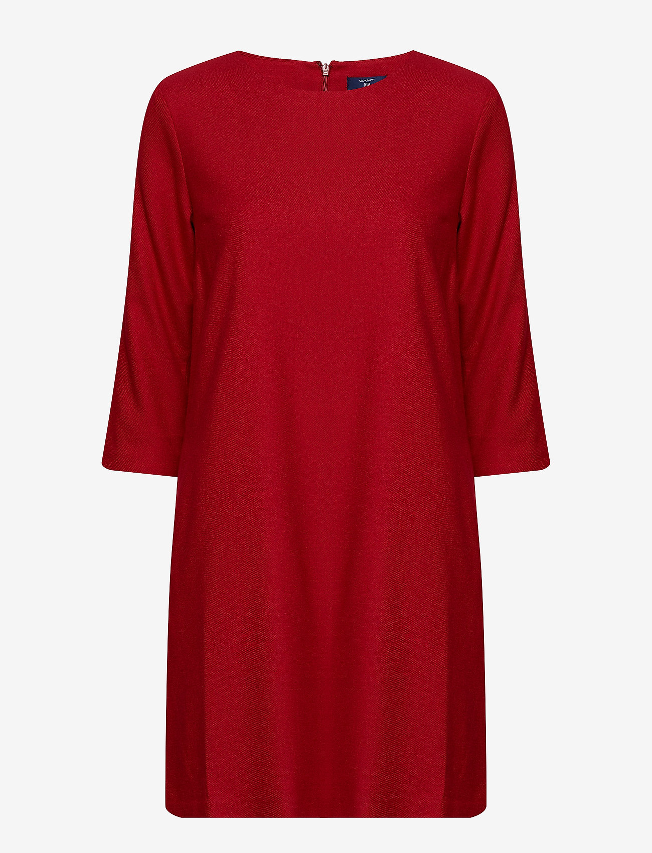 GANT - O1.WASHABLE FLANNEL DRESS - red - 0