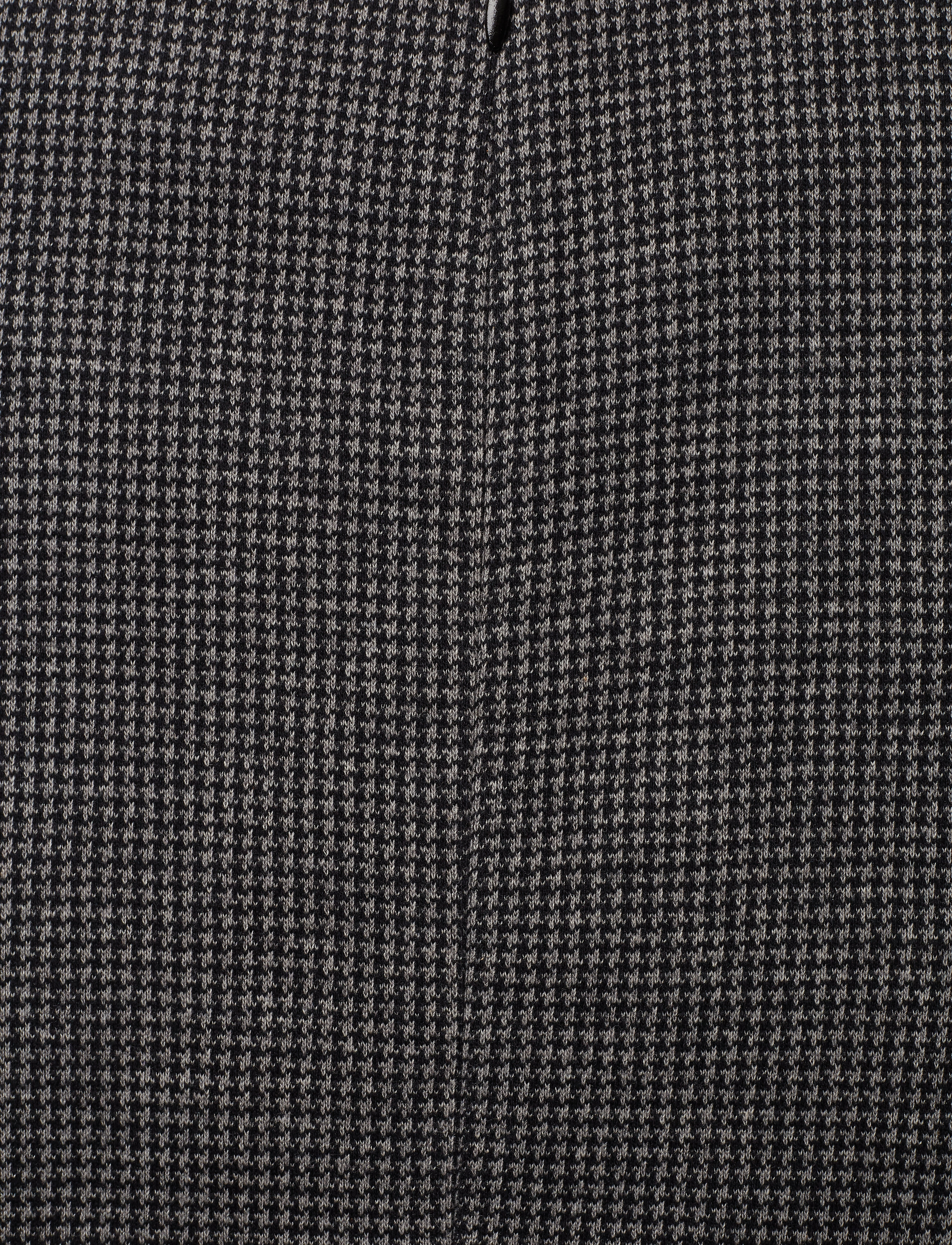 GANT - D1. DOGTOOTH JERSEY CL SHIFT DRESS - dark grey melange - 4