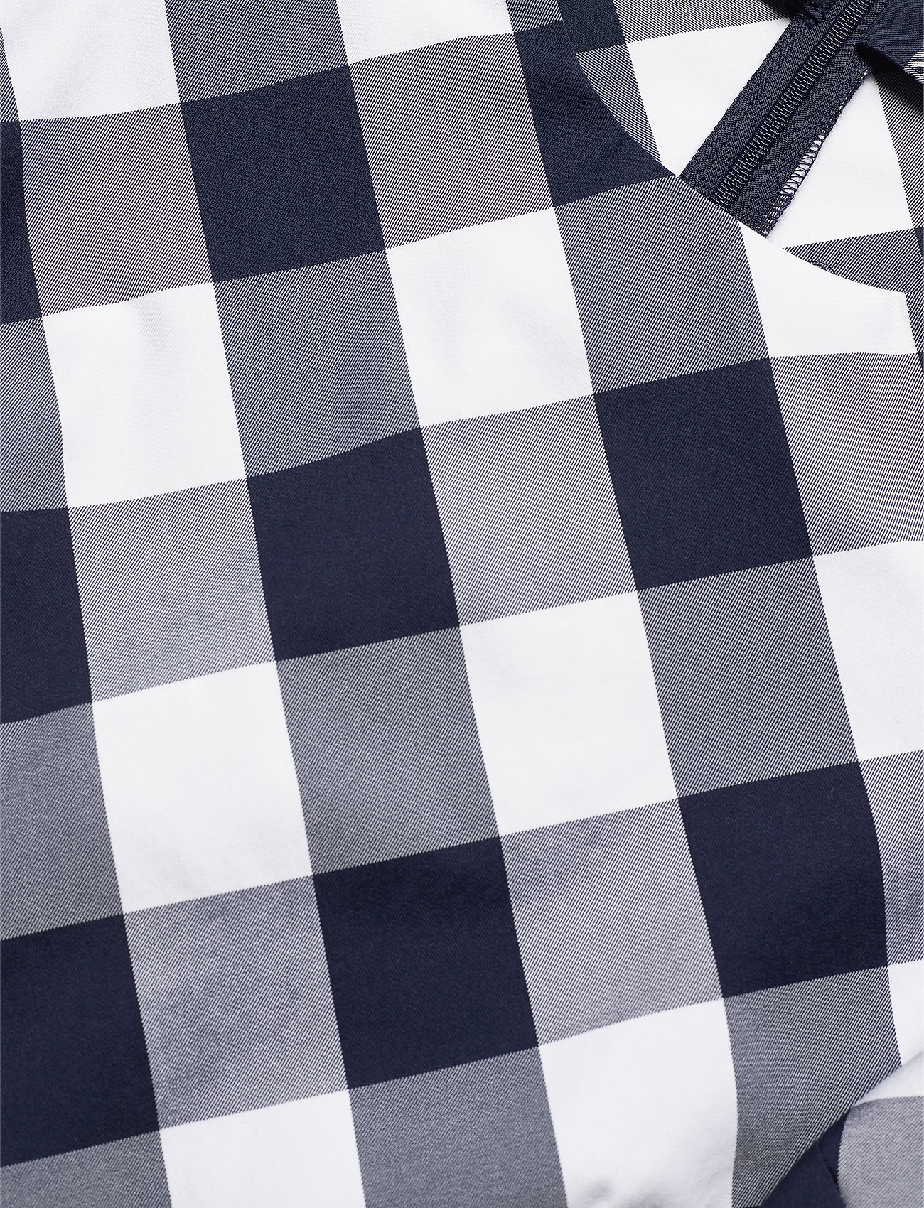 GANT - D1. FITTED GINGHAM DRESS - evening blue - 2