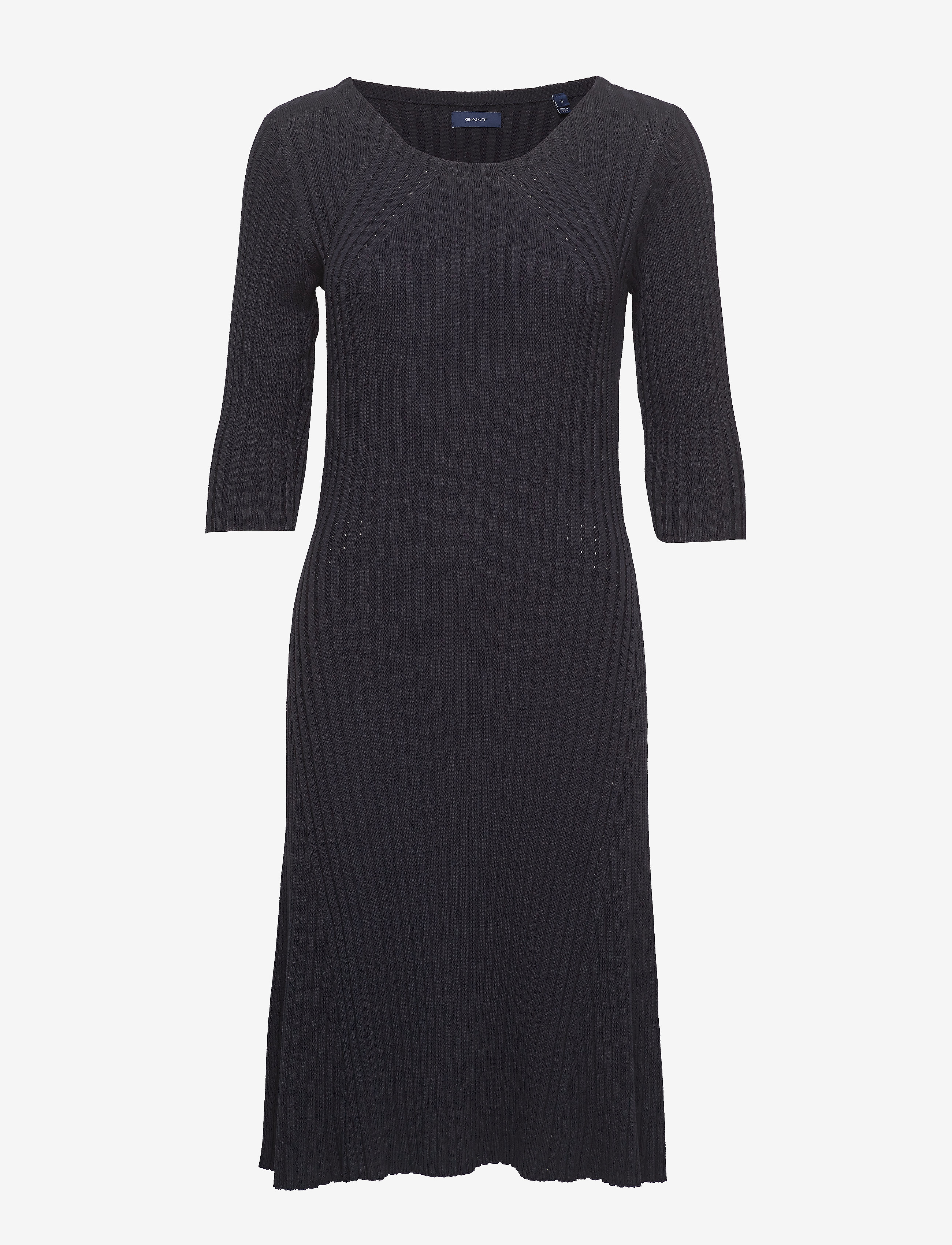GANT - D1. KNITTED DRESS - evening blue - 0