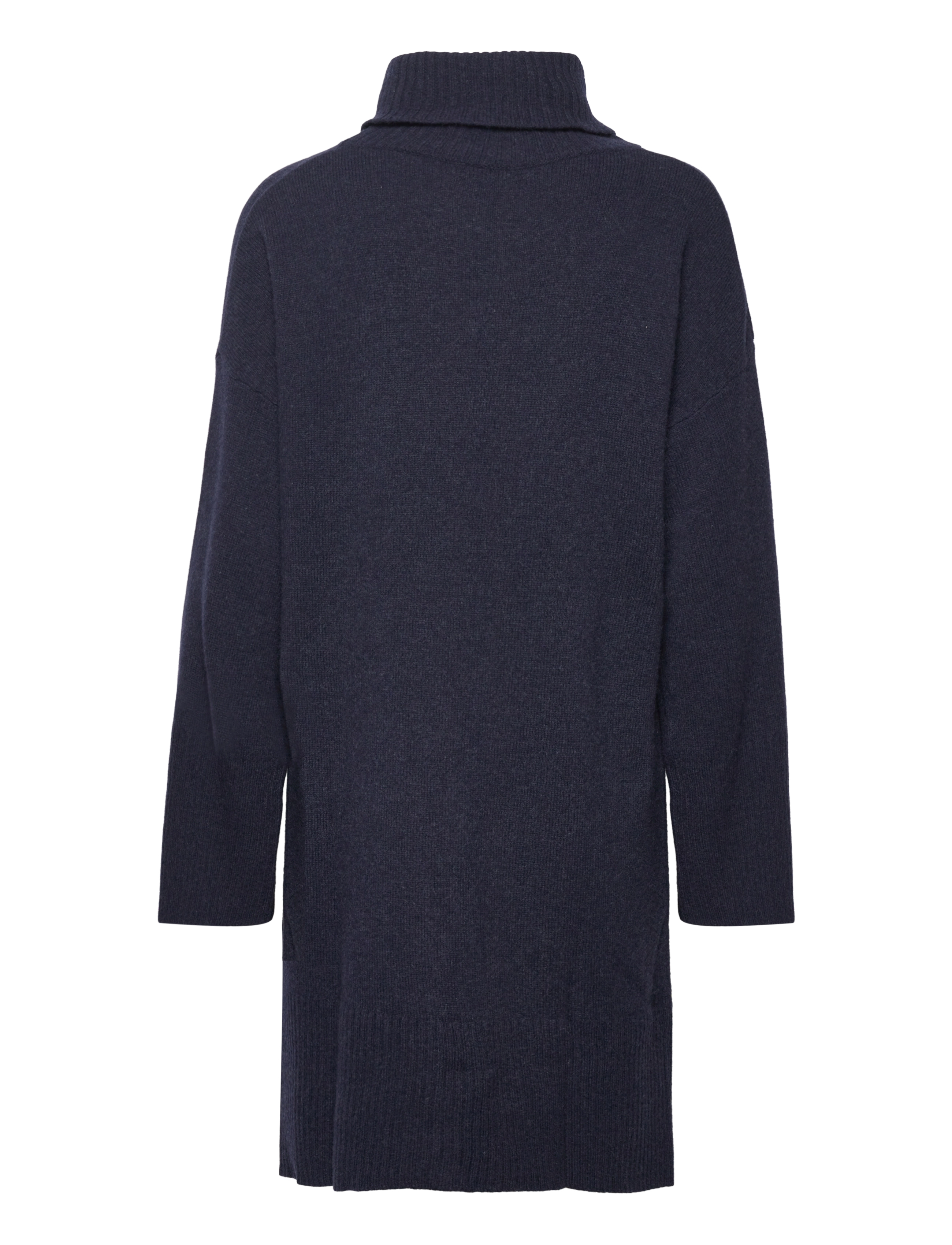 GANT - LOUNGE ROLLNECK DRESS - evening blue - 1