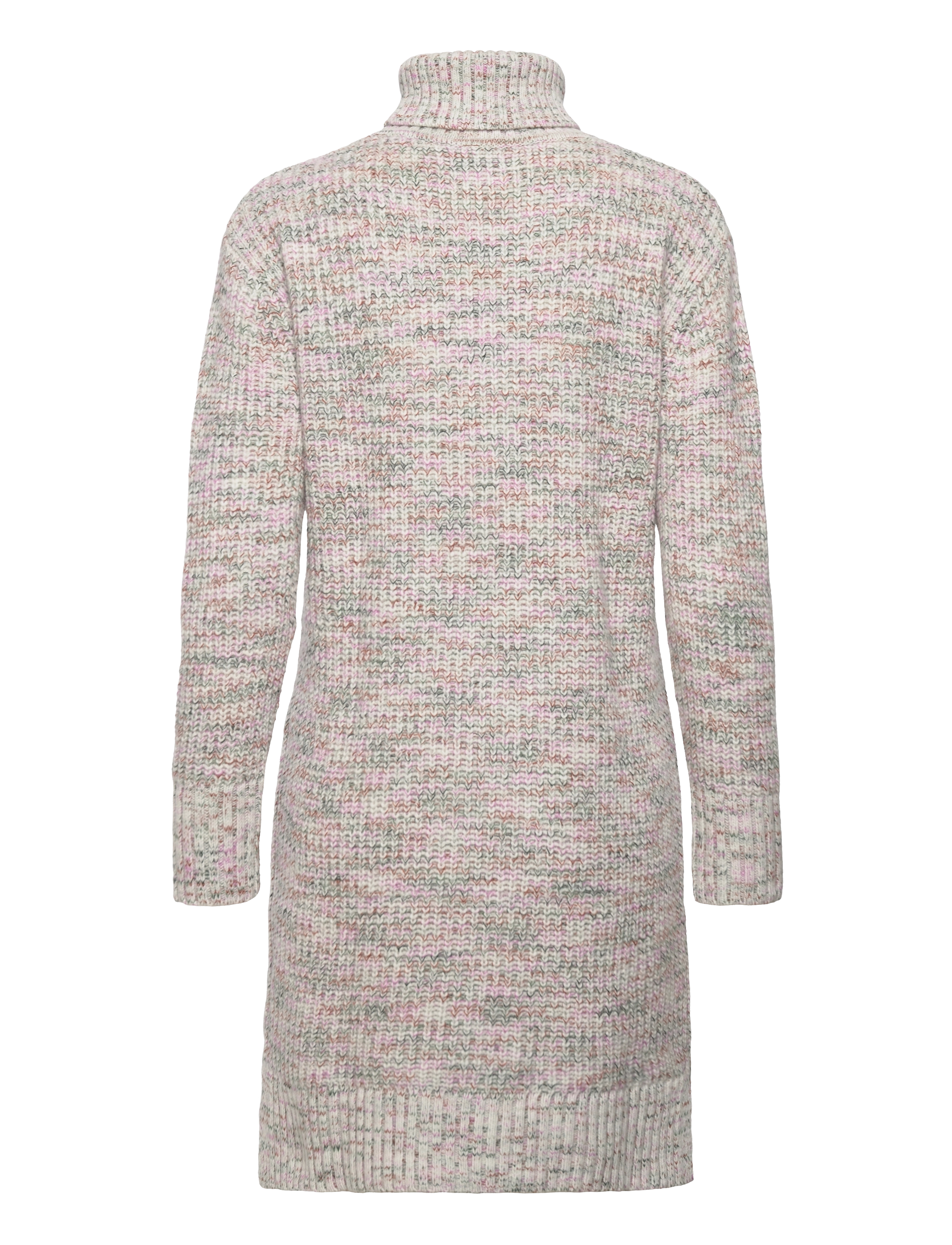 GANT - D2. MULTI COLOR ROLLNECK DRESS - cream - 1