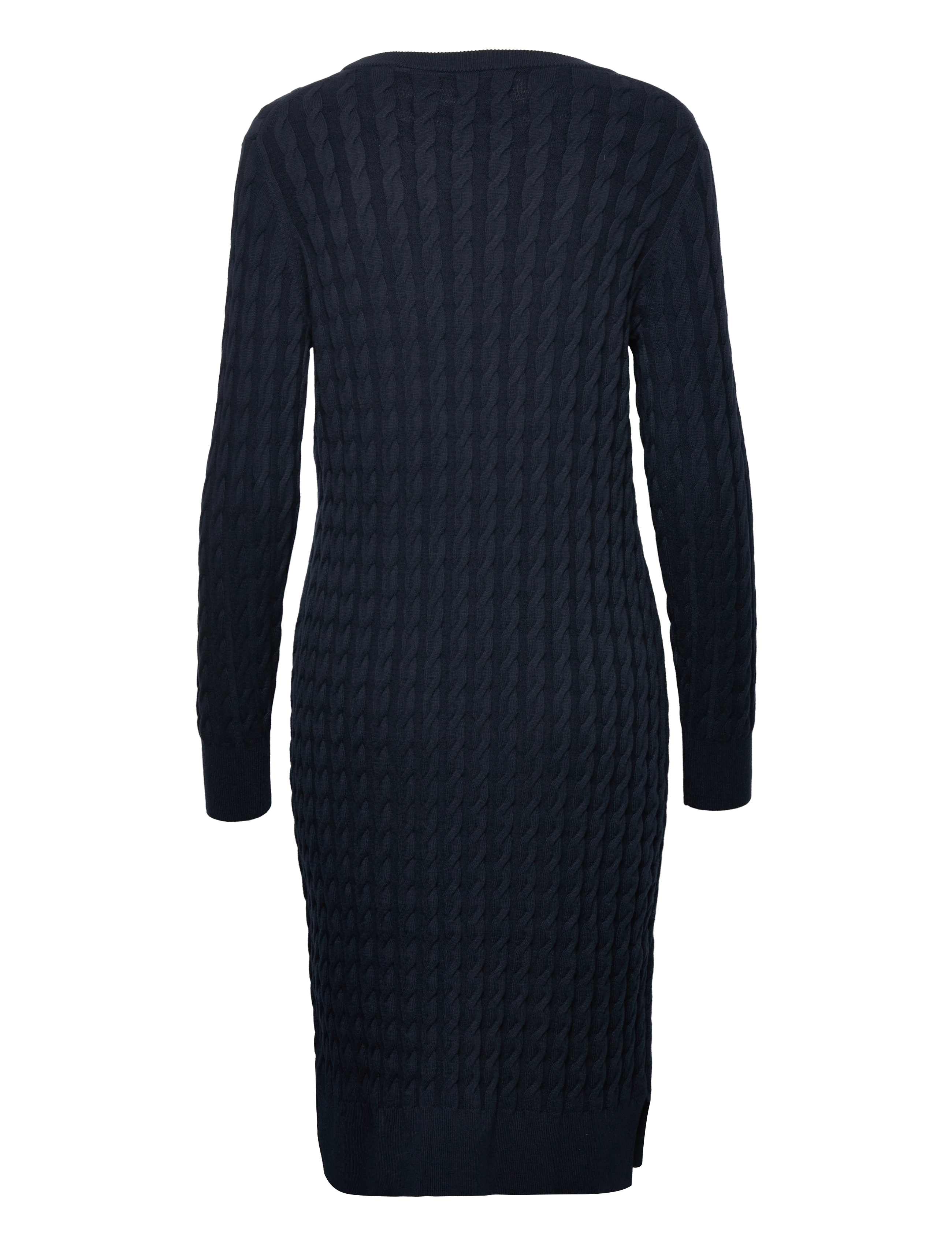 GANT - D1. TWISTED CABLE DRESS - evening blue - 1