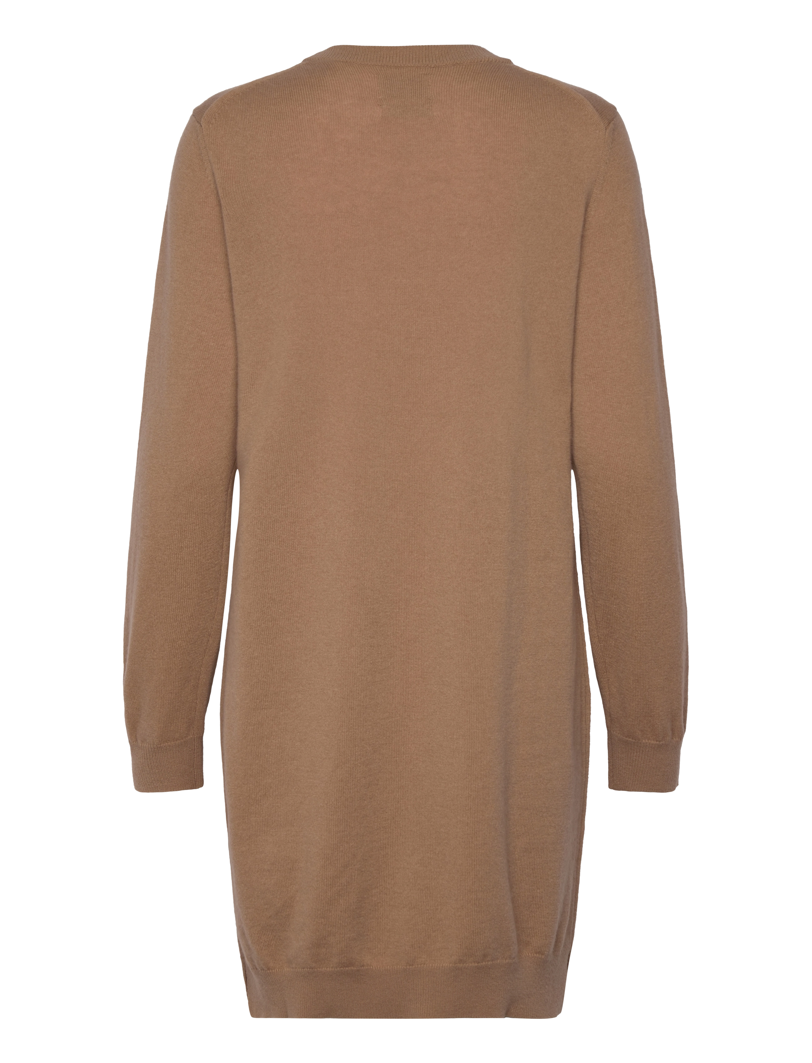 Gant - SUPERFINE LAMBSWOOL DRESS - prjónaðir kjólar - caramel beige - 2