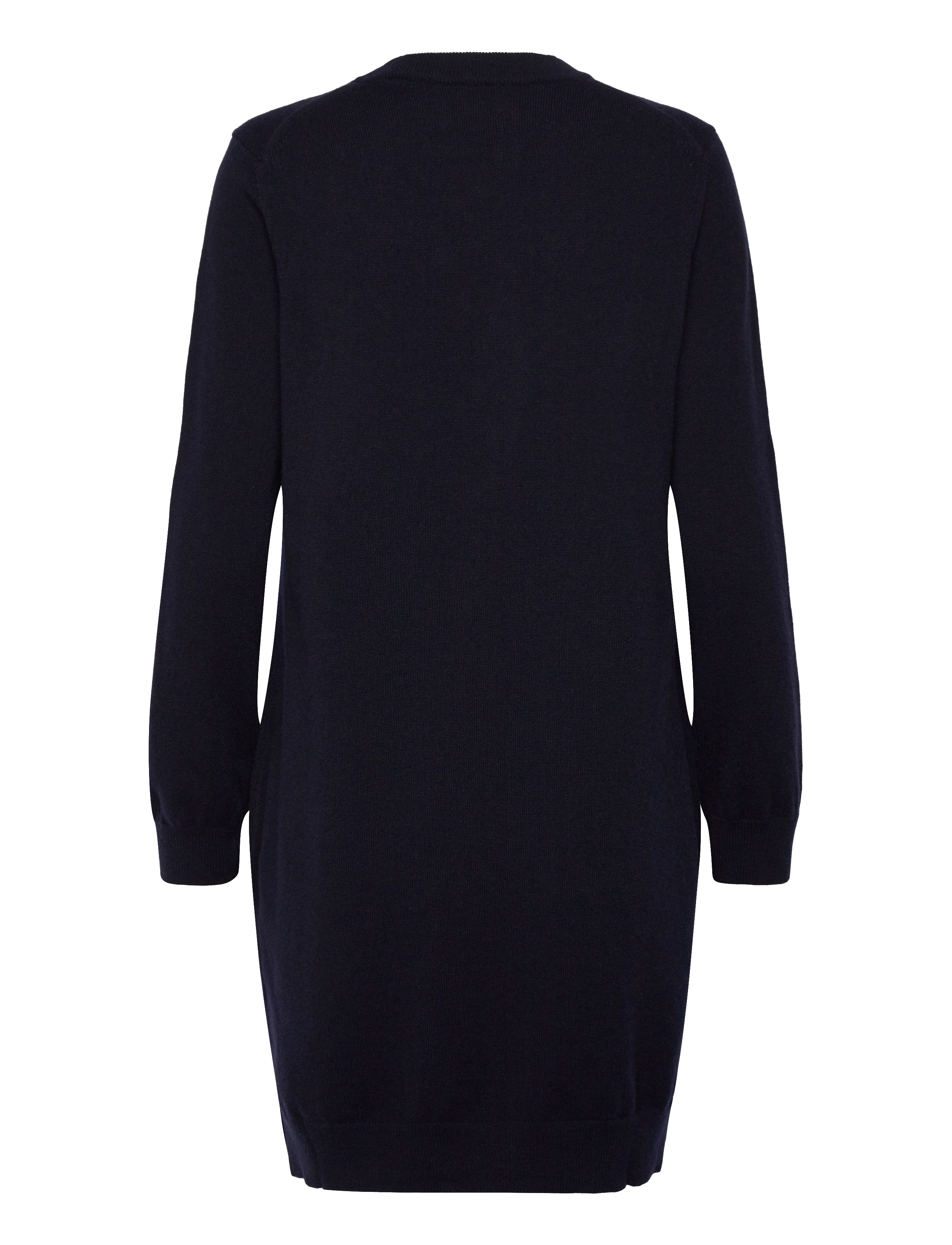 Gant - SUPERFINE LAMBSWOOL DRESS - strikkjoler - evening blue - 2