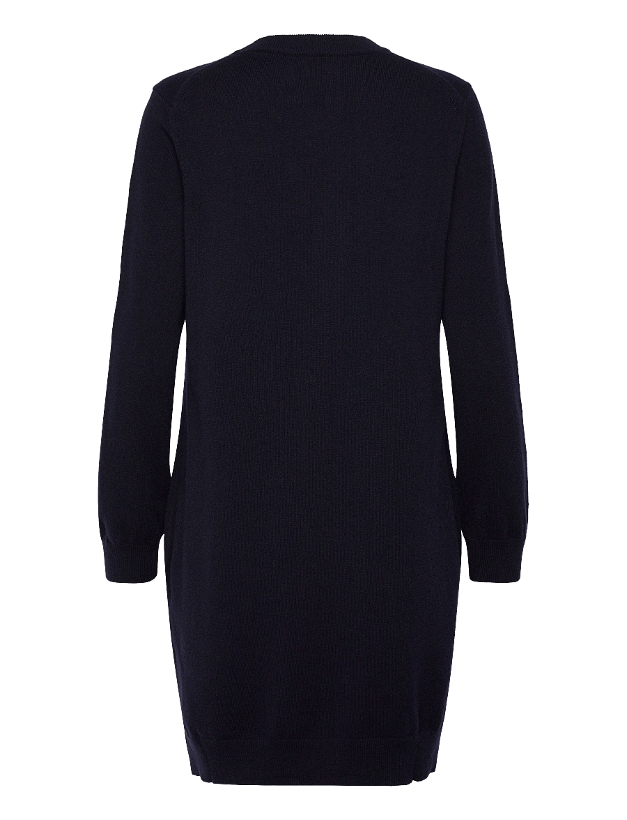 Gant - SUPERFINE LAMBSWOOL DRESS - strickkleider - evening blue - 2