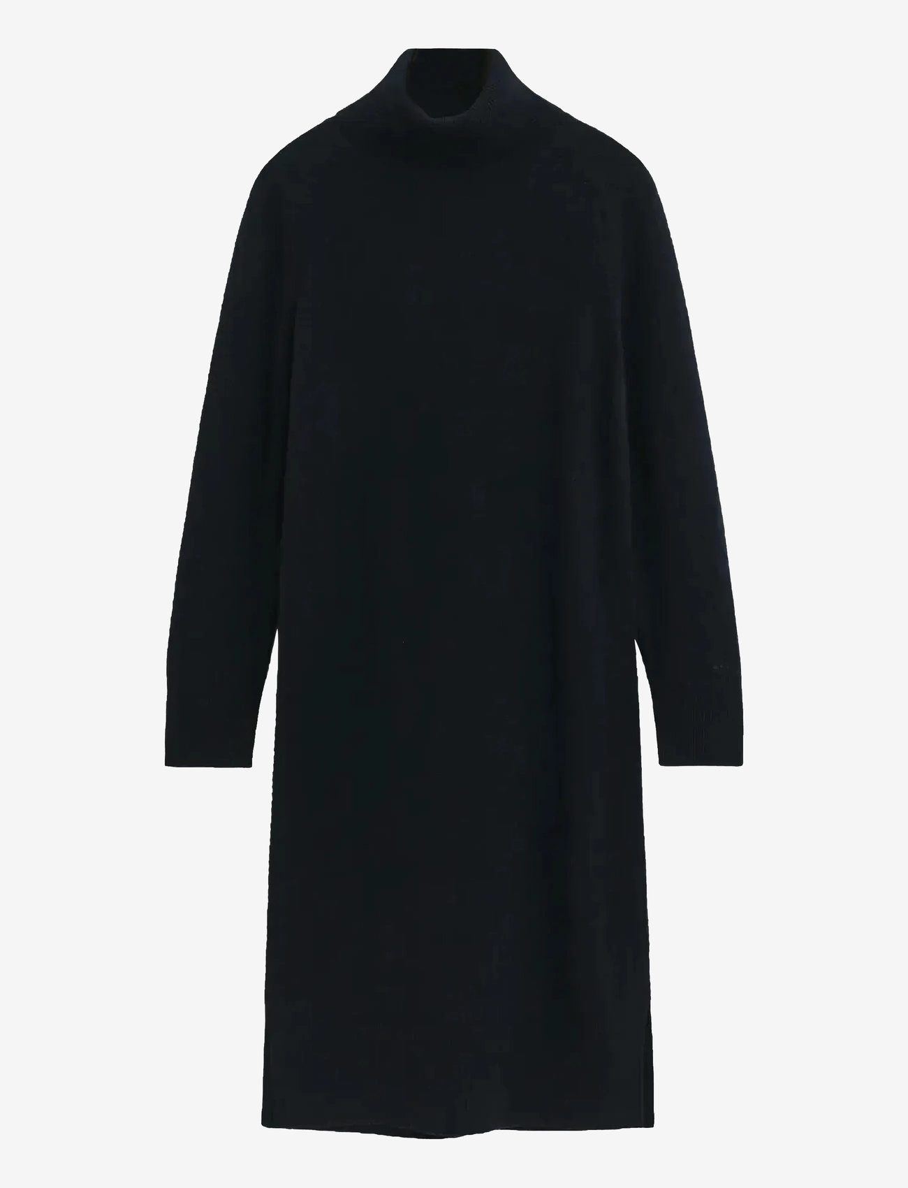 GANT - DETAIL TURTLENECK DRESS - kaschmir - evening blue - 1