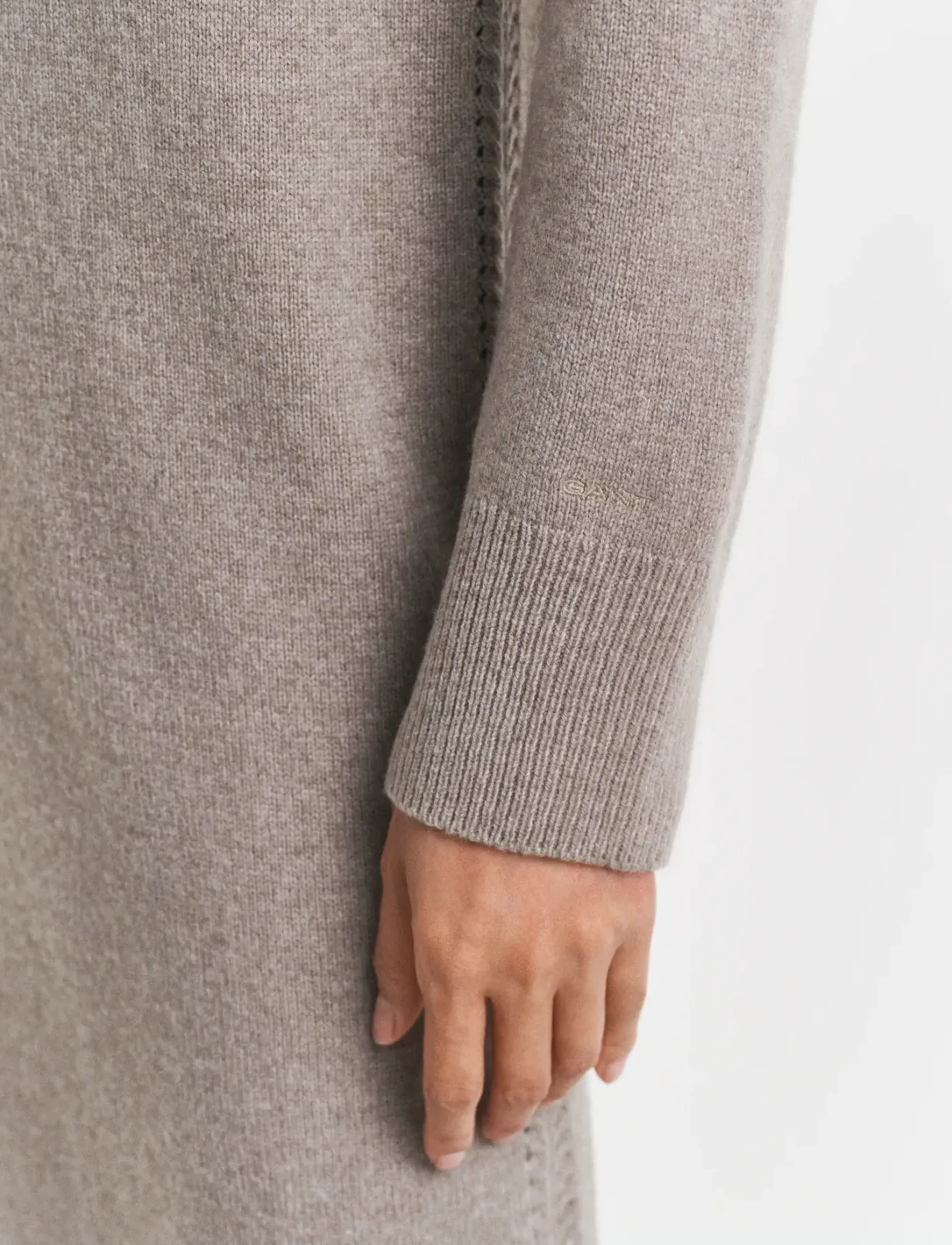 Gant Detail Turtleneck Dress midiklänningar dam – bild 6