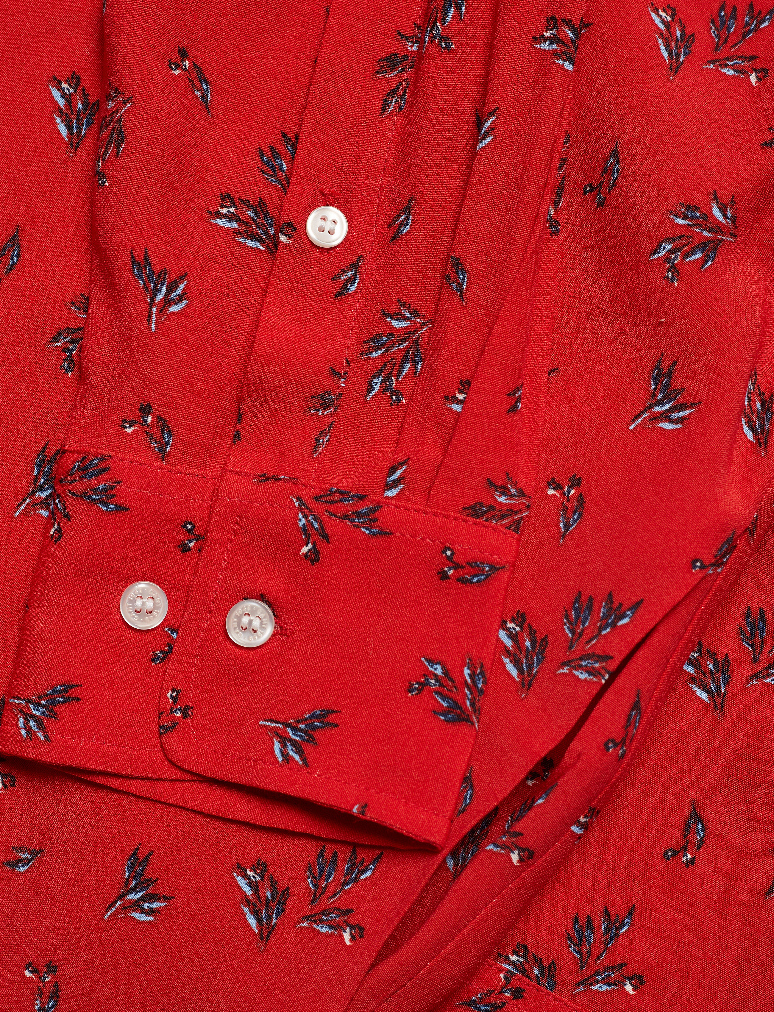 GANT - D1. BREEZY HARVEST SHIRT DRESS - blood orange - 3
