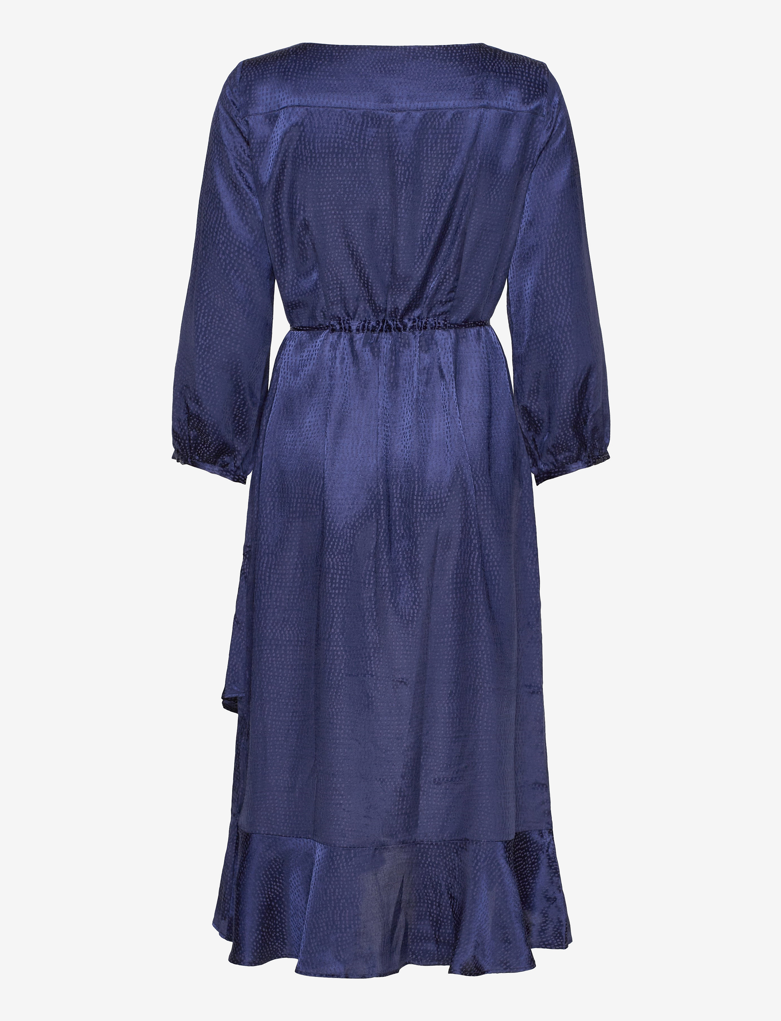 GANT - D2. JACQUARD RUFFLE DRESS - persian blue - 1