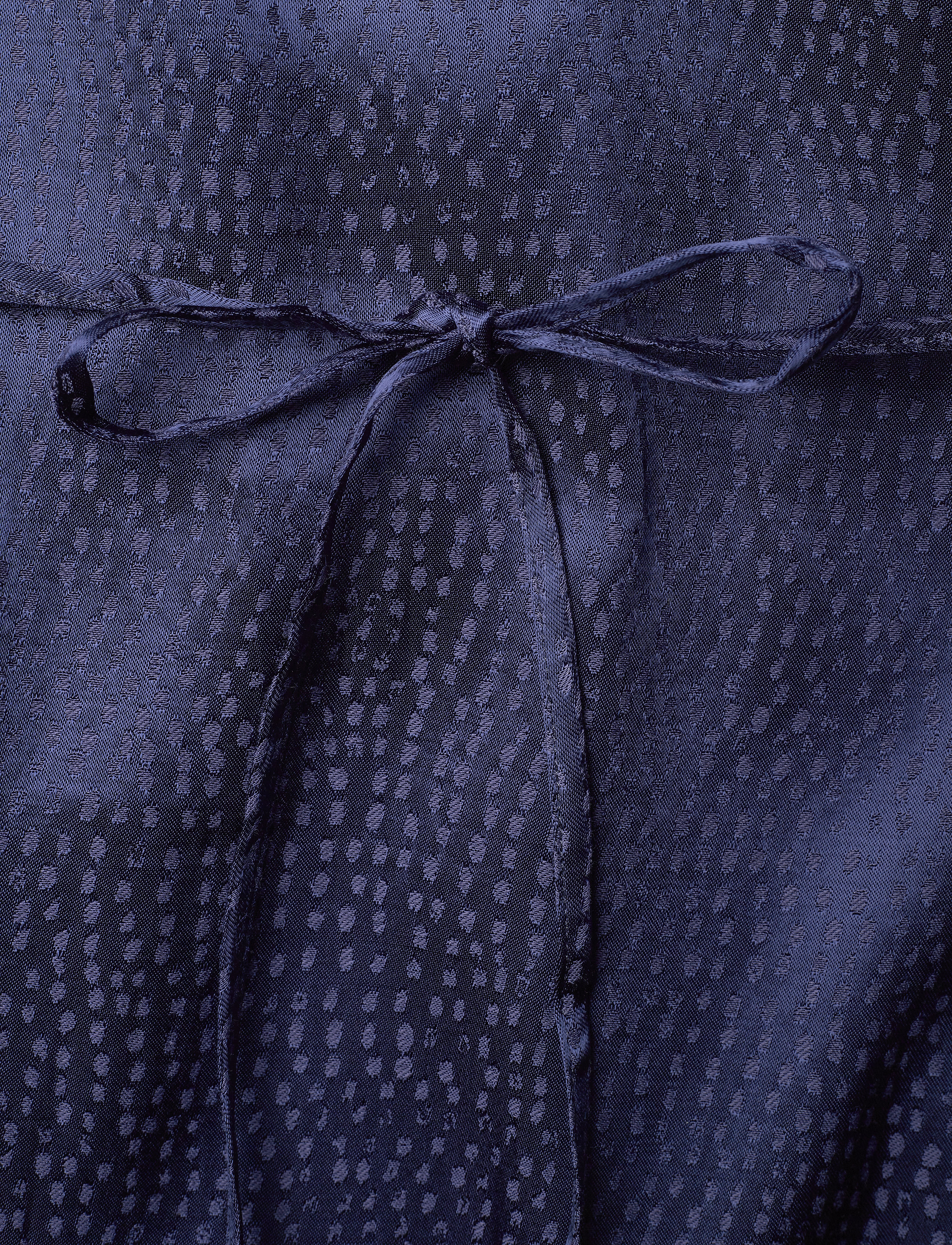 GANT - D2. JACQUARD RUFFLE DRESS - persian blue - 3