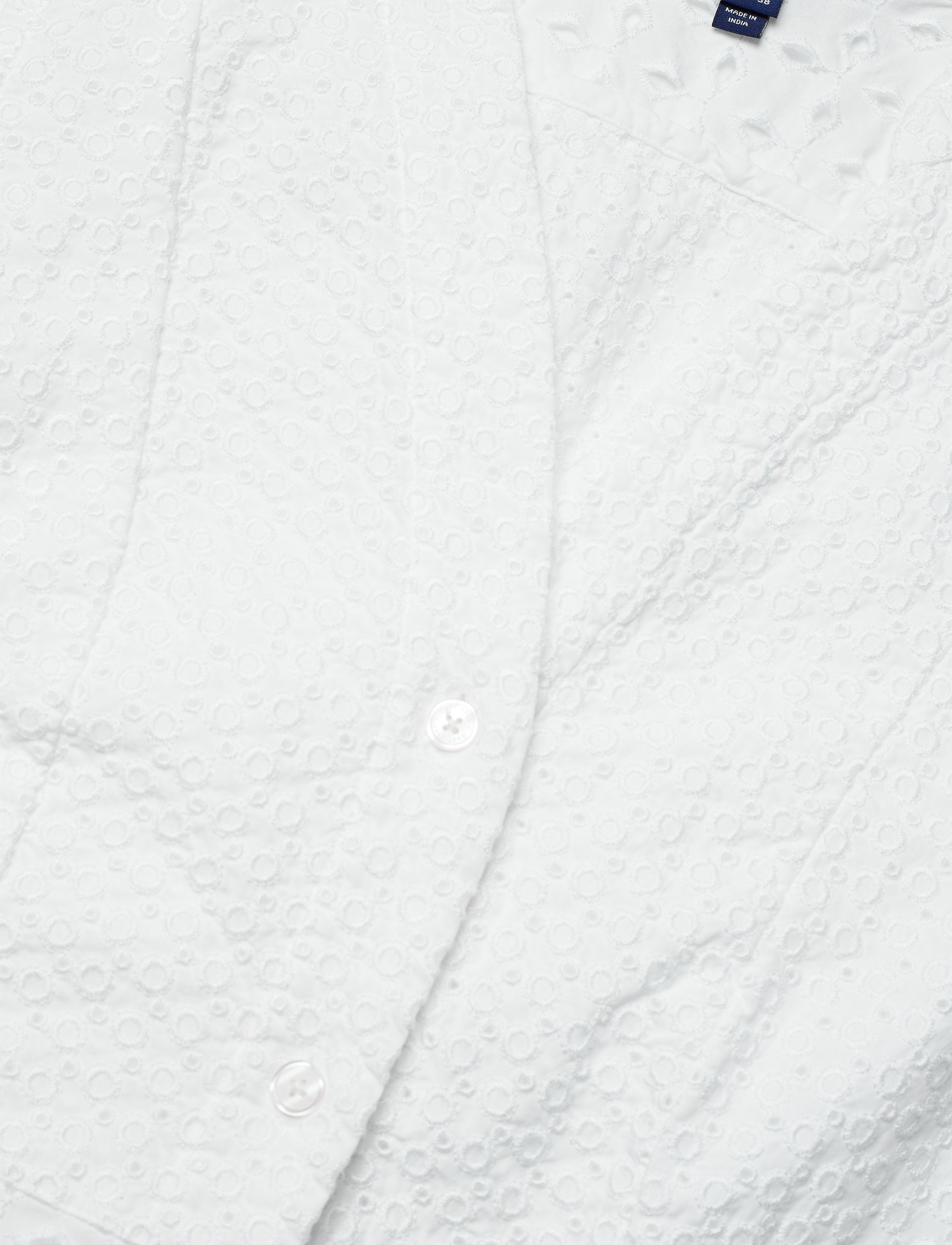 GANT - D1. BRODERIE ANGLAISE MAXI DRESS - white - 2
