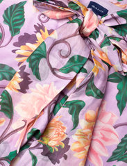 GANT - D2. DAHLIA PRINT COTTON SILK DRESS - summer dresses - crocus purple - 2