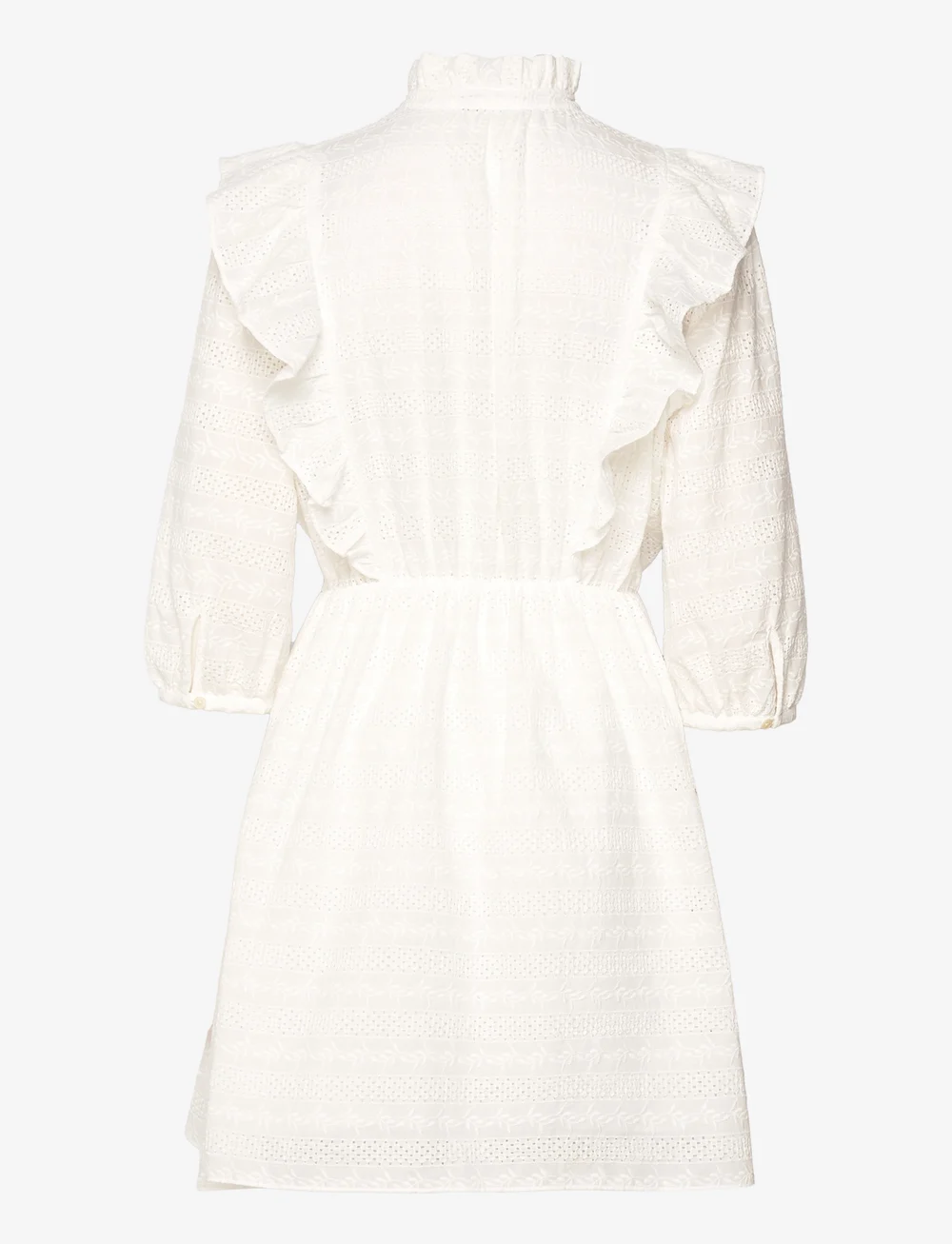 GANT - D2. BRODERIE ANGLAISE DRESS - kristības - eggshell - 1