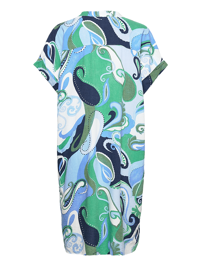 GANT - D2. PAISLEY TUNIC - midikleider - classic blue - 1