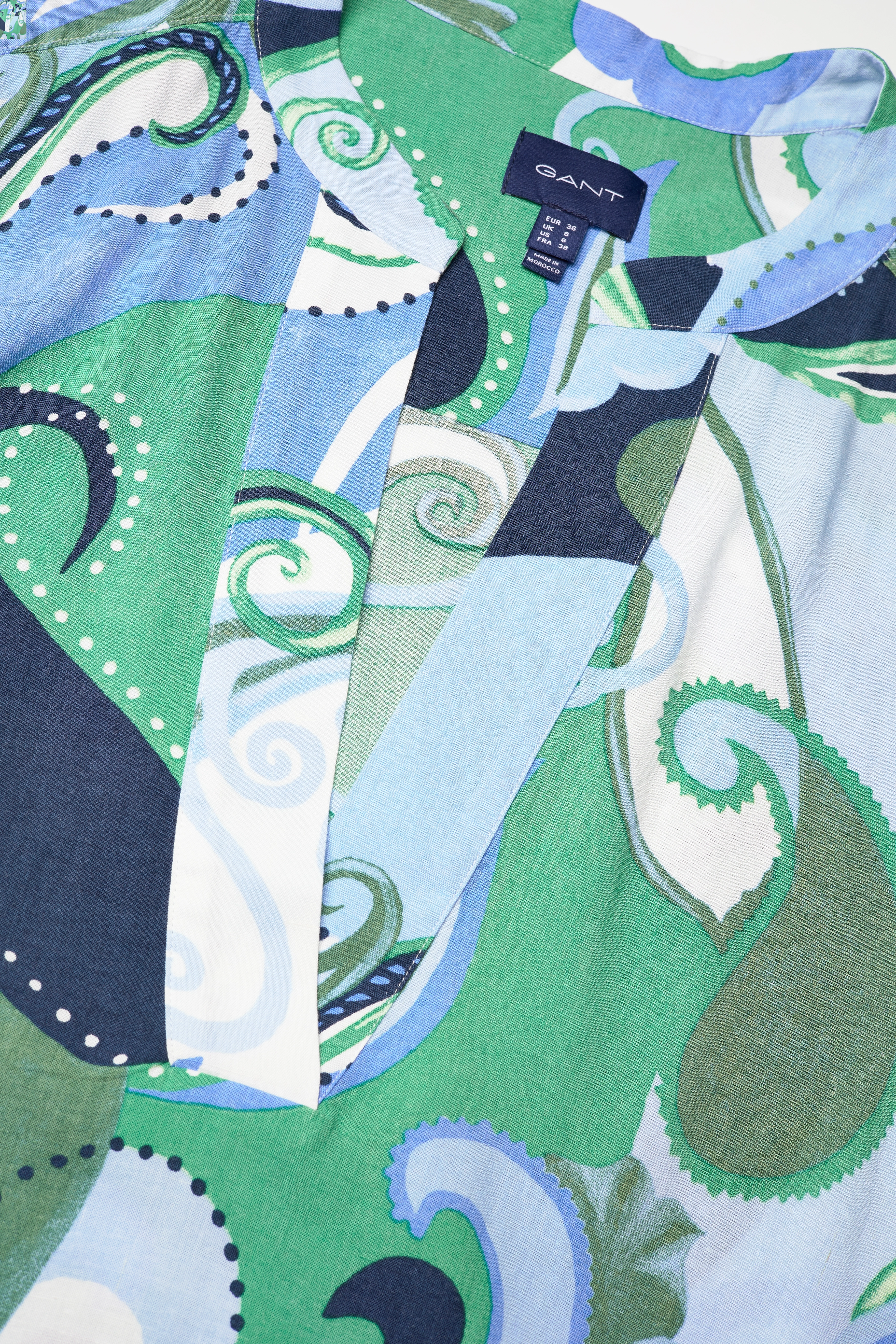 Gant - D2. PAISLEY TUNIC - classic blue - 2