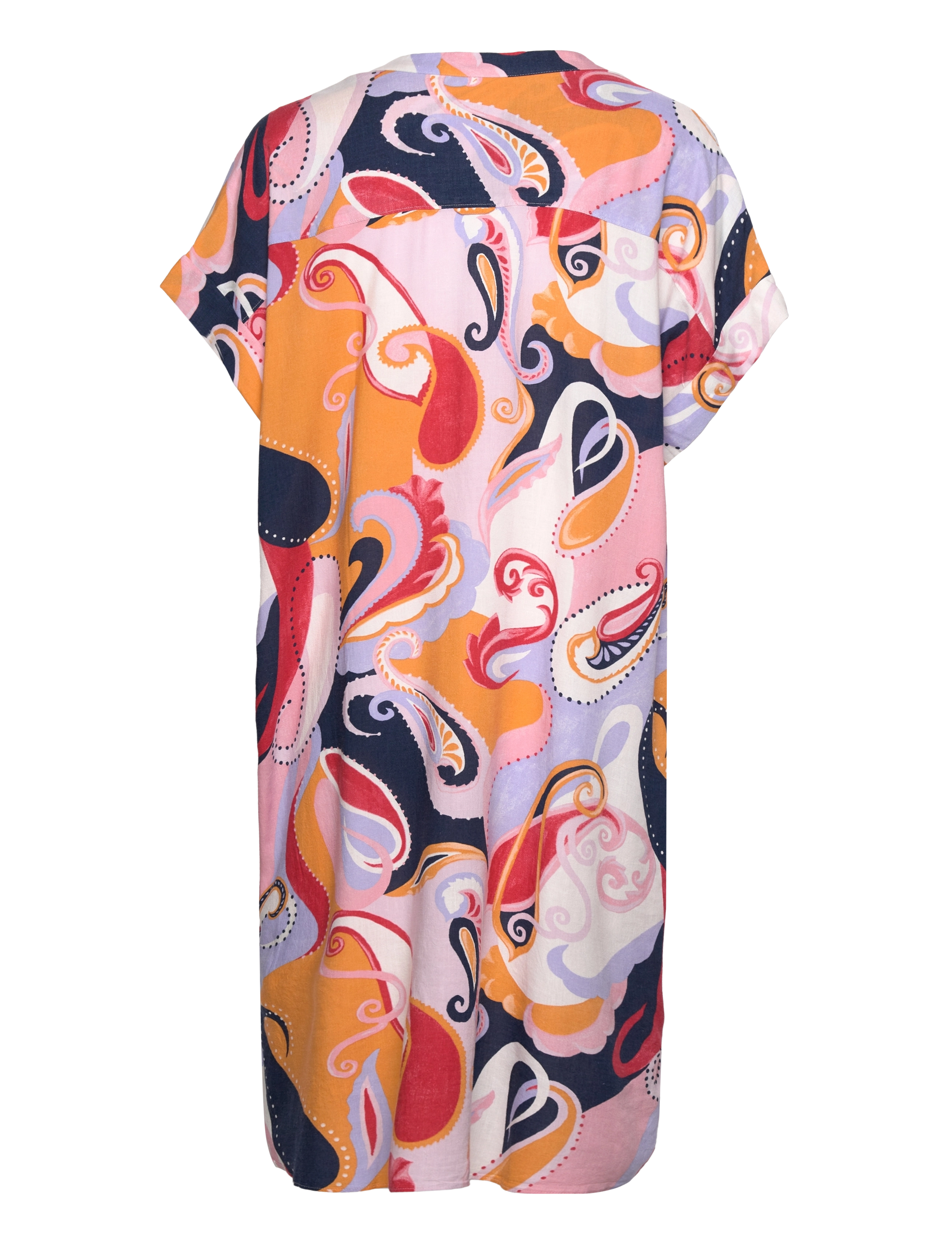 Gant - D2. PAISLEY TUNIC - geranium pink - 1