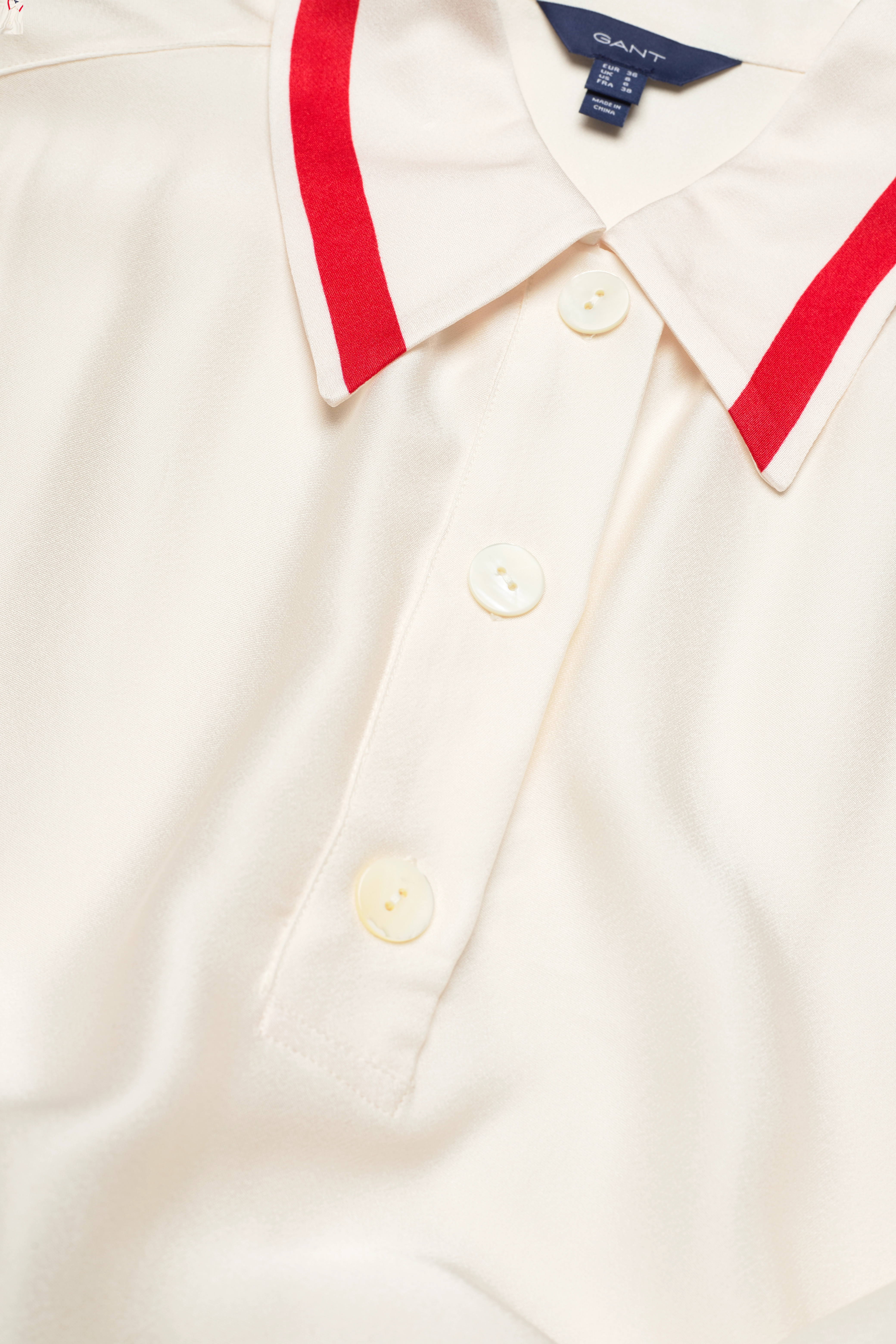 GANT - D2. STRIPE DETAIL DRESS - linen - 2