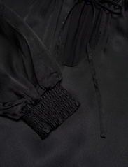 GANT - D1. STAND COLLAR DRESS - festkläder till outletpriser - ebony black - 2