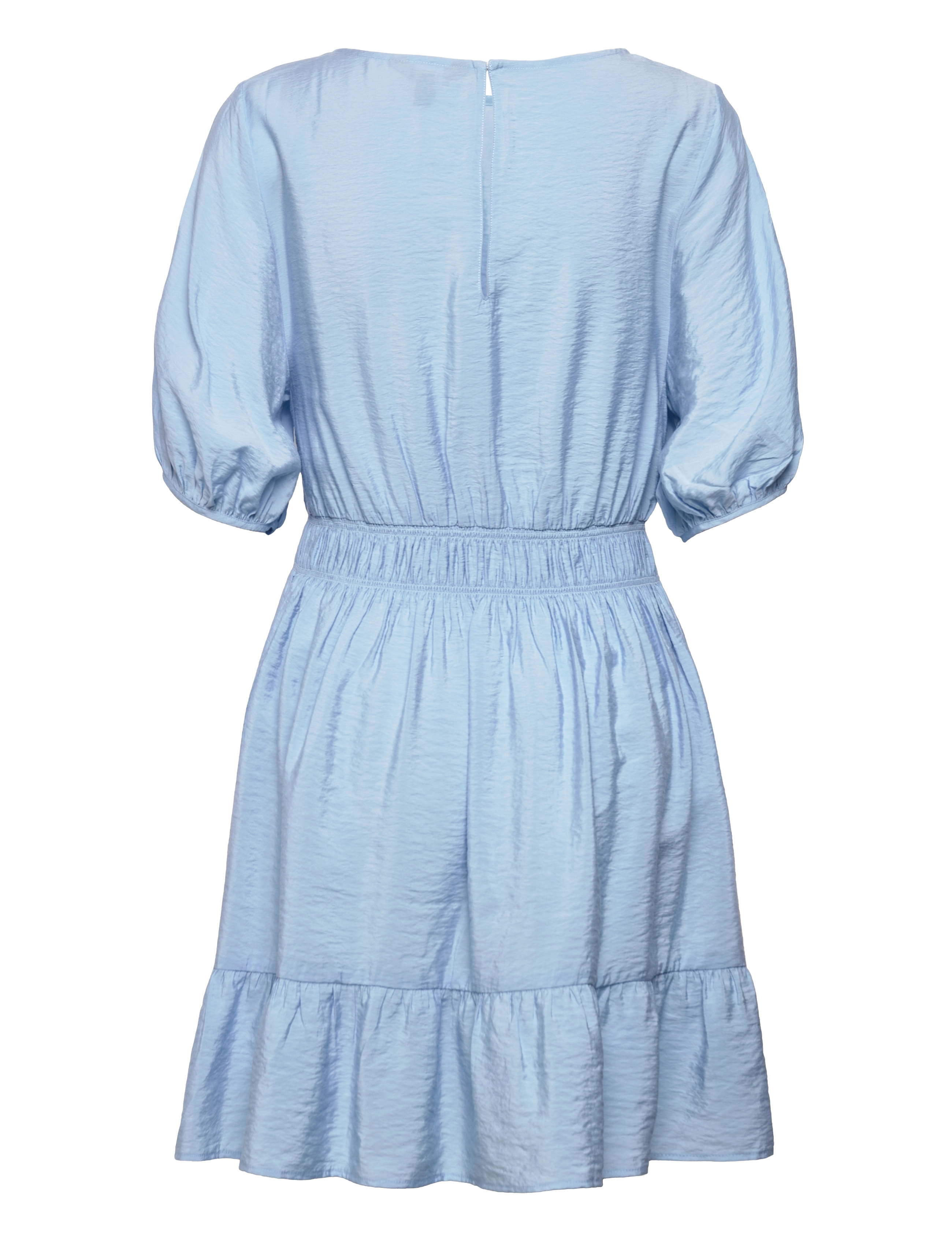 GANT - D1. FLOUNCE PUFF SLEEVE DRESS - waterfall blue - 1