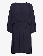 GANT - D1. BOATNECK DRESS - korte kjoler - evening blue - 0