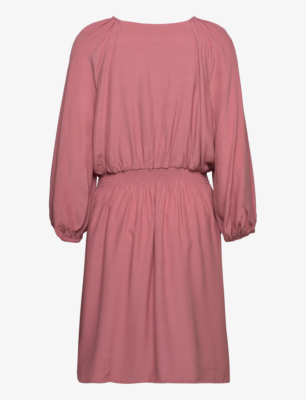 GANT - D1. BOATNECK DRESS - trumpos suknelės - terracotta pink - 1