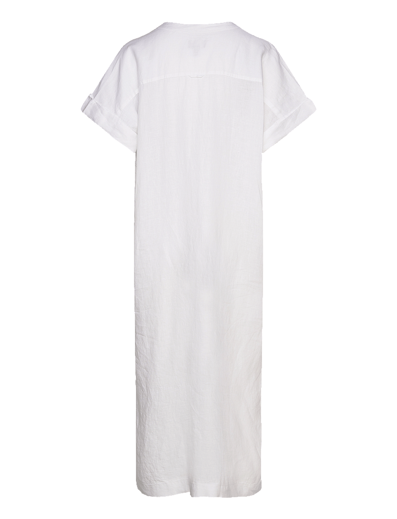 GANT - RELAXED SS LINEN CAFTAN - konfirmation - white - 1