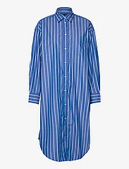 GANT - OS STRIPED SHIRT DRESS - paitamekot - lapis blue - 0
