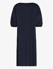 GANT - RELAXED GATHERED DRESS - midi kjoler - evening blue - 1