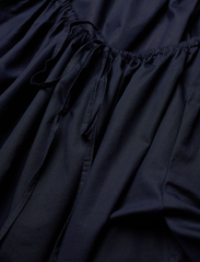 GANT - RELAXED GATHERED DRESS - midi dresses - evening blue - 2
