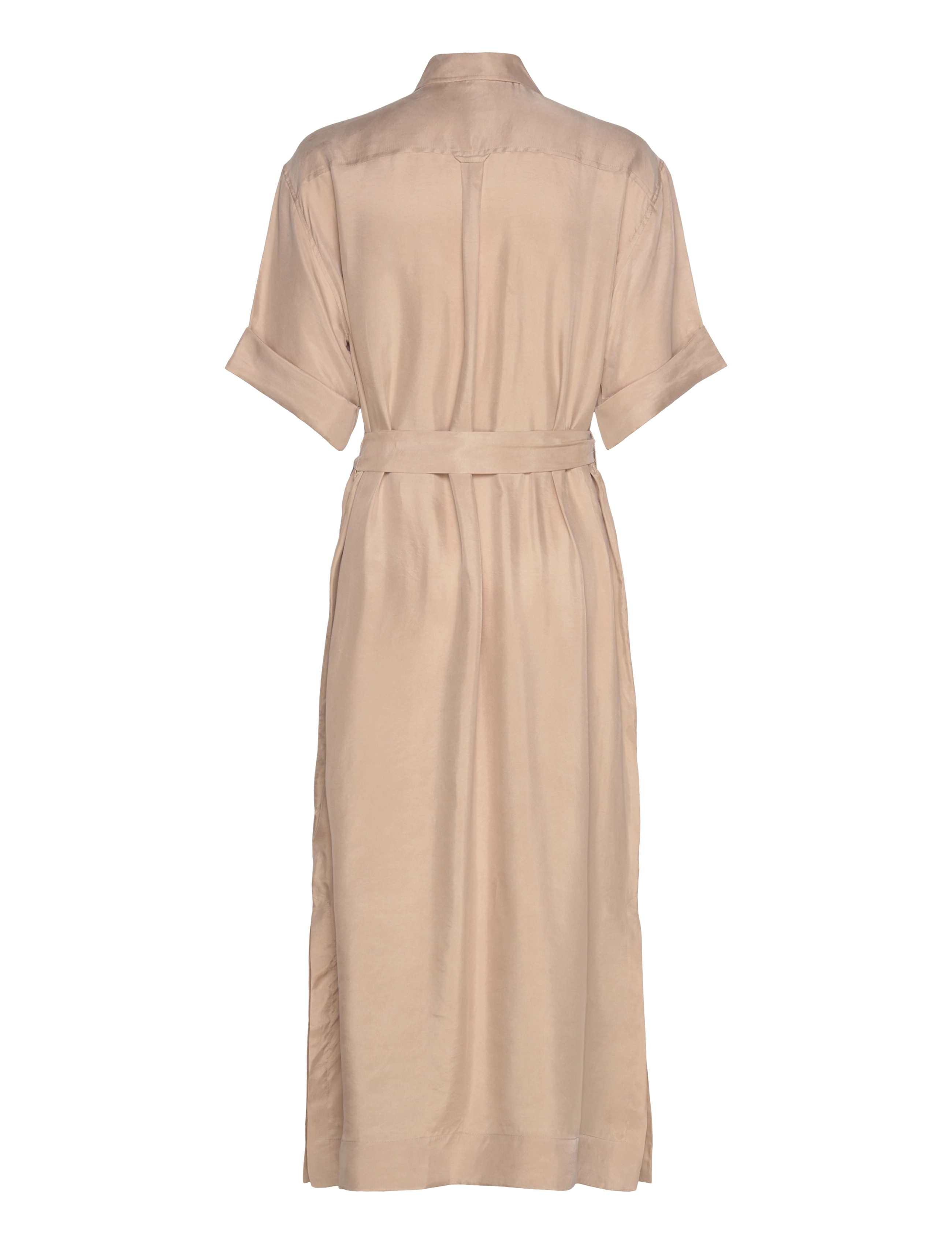 GANT - REL SS FLAP POCKET SHIRT DRESS - dry sand - 1
