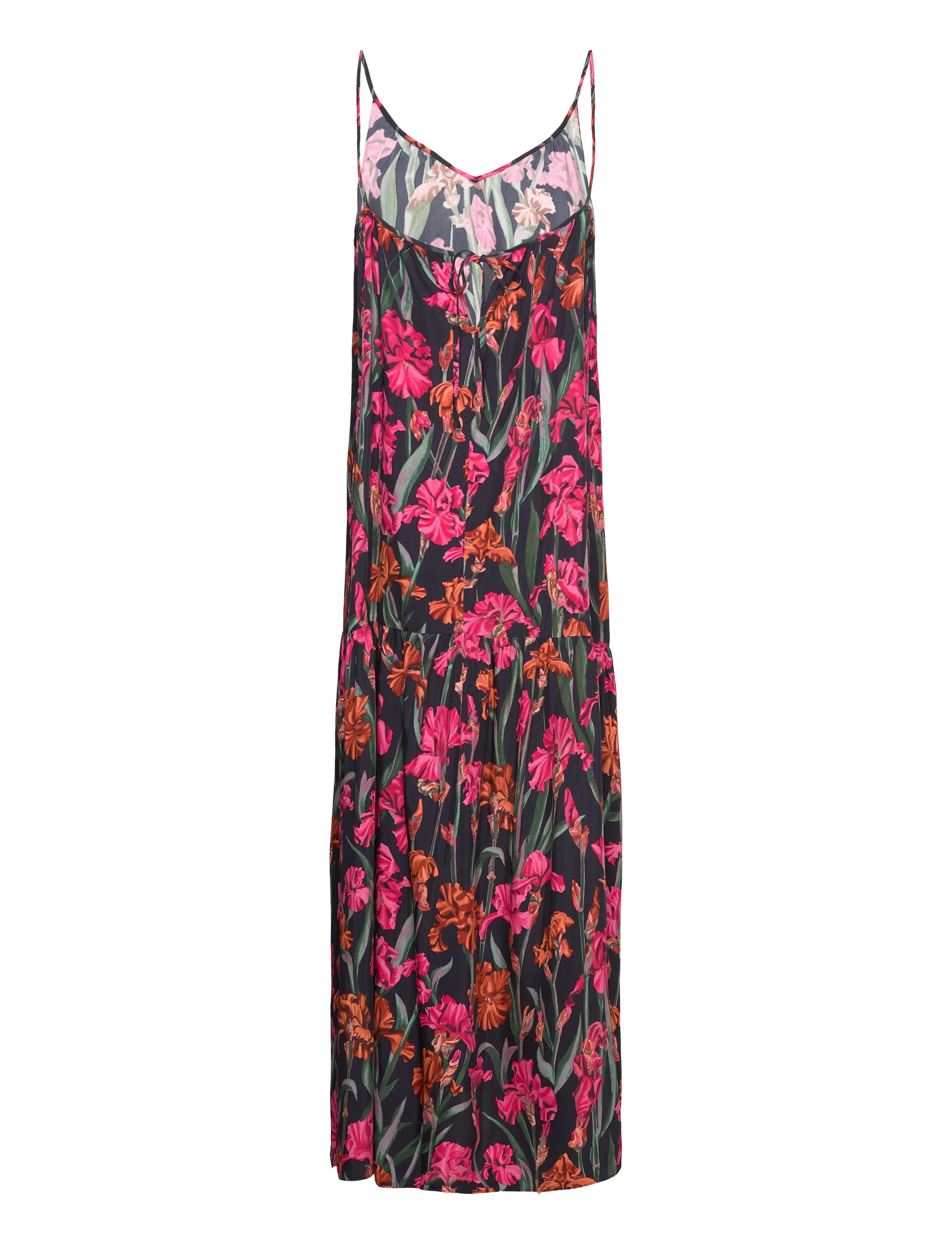 GANT - MAXI STRAP PRINTED DRESS - evening blue - 1
