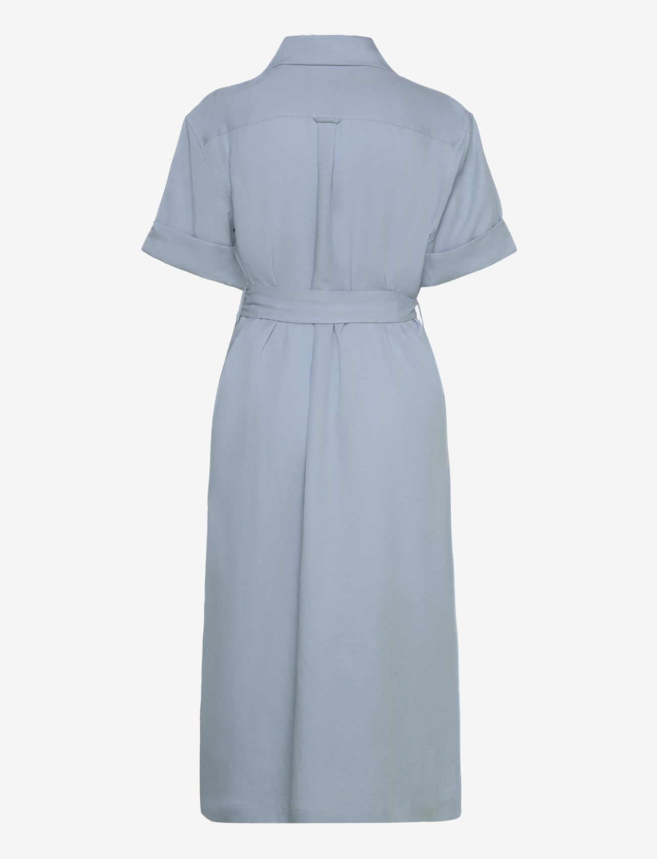 GANT - REL POCKET SS SHIRT DRESS - hemdkleider - dove blue - 2