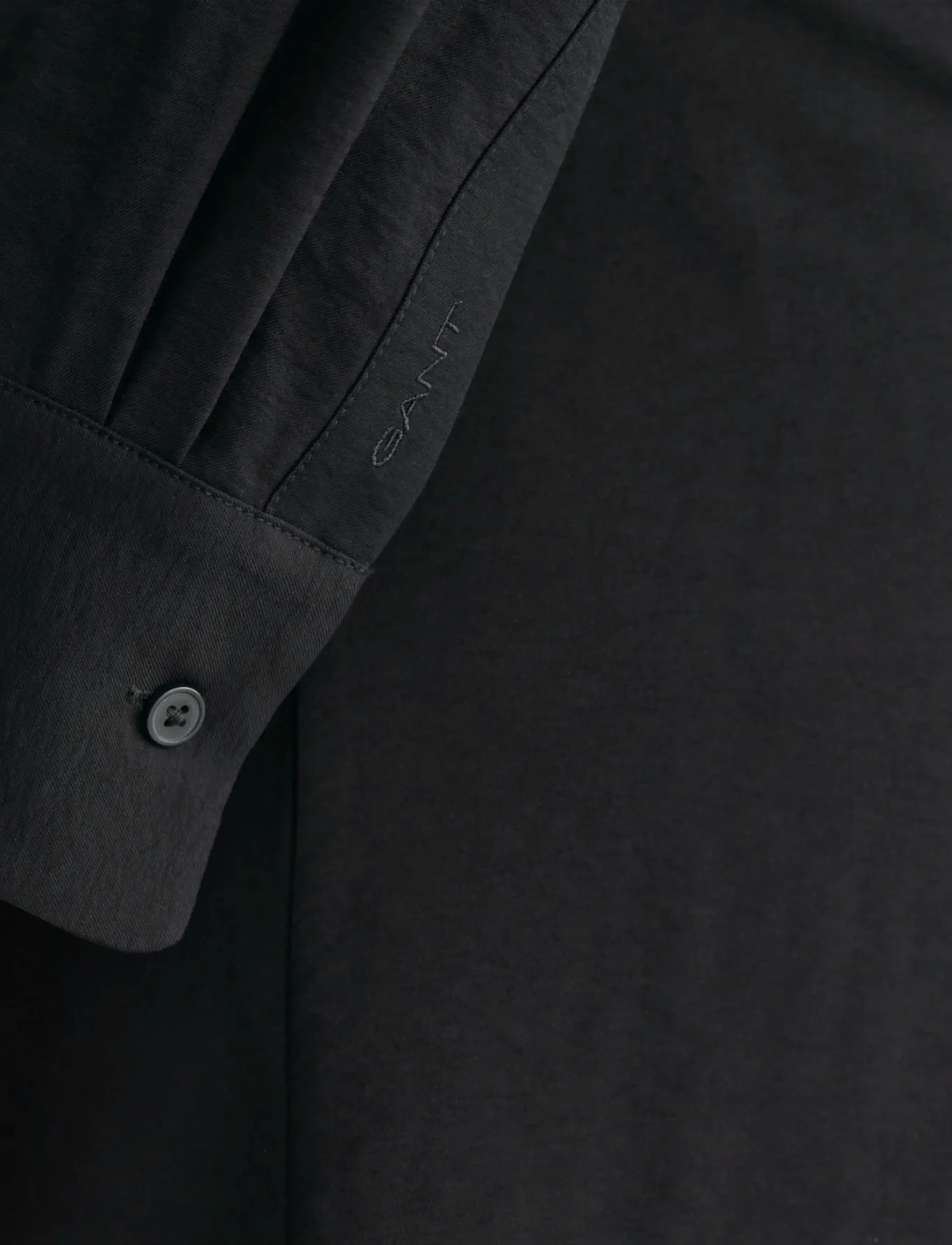 Gant - SLIM WRAP SHIRT DRESS - robes chemises - black - 4