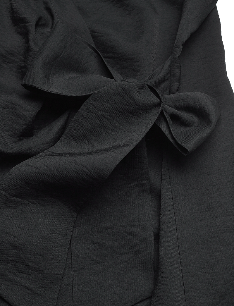 GANT - SLIM WRAP SHIRT DRESS - hemdkleider - black - 3