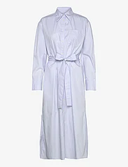 GANT - REL POPLIN SHIRT DRESS - shirt dresses - light blue - 0