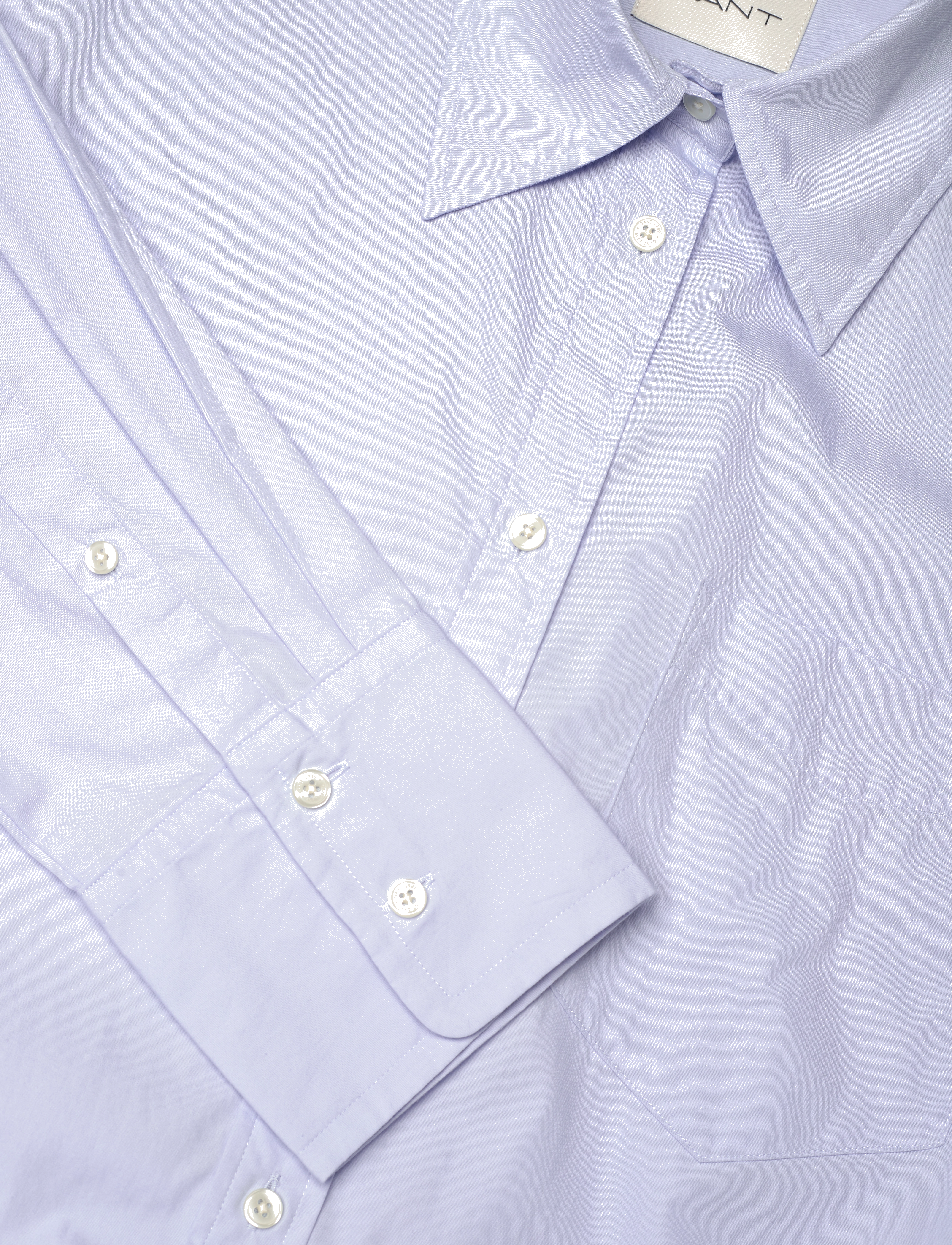 GANT - REL POPLIN SHIRT DRESS - light blue - 2
