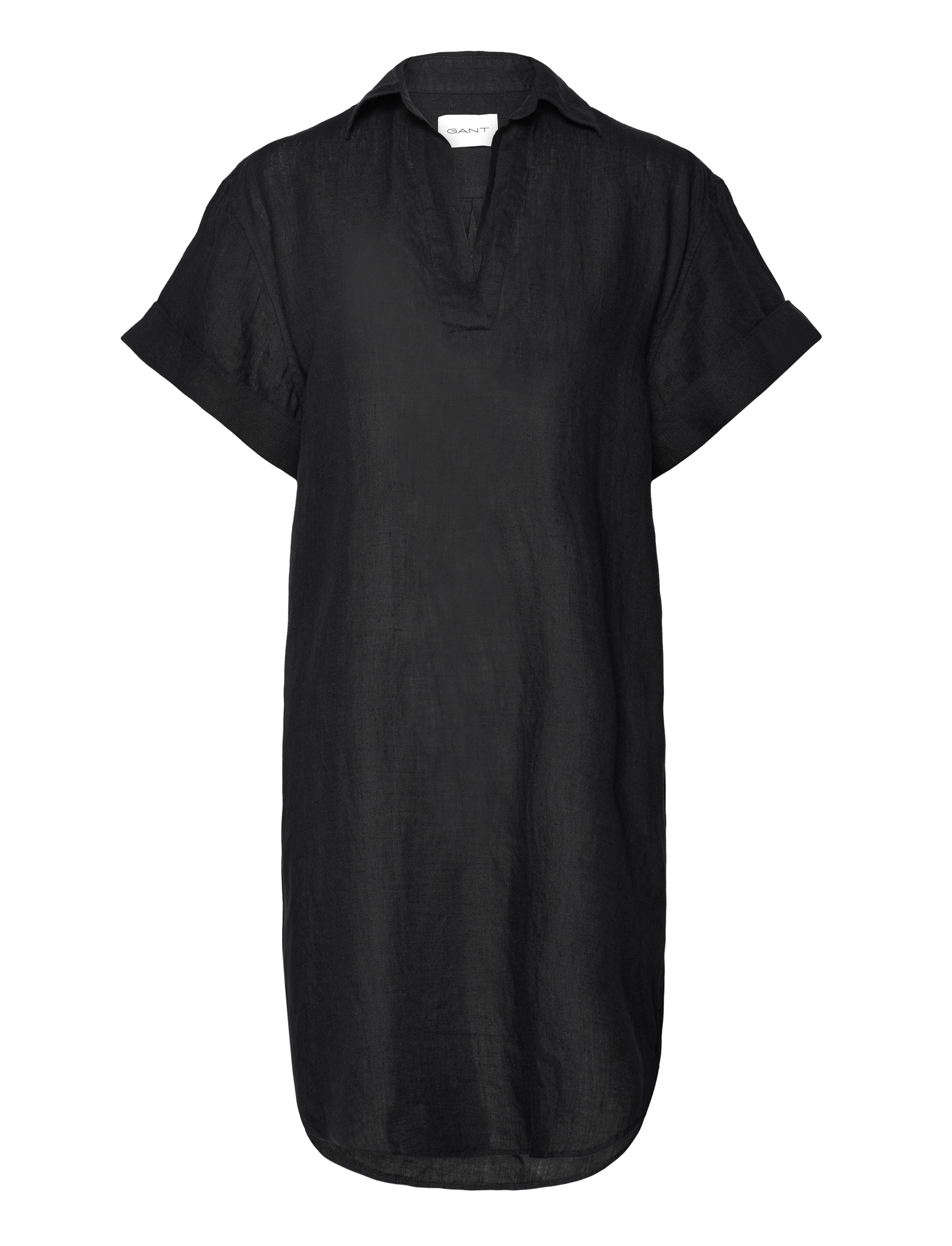 GANT Rel Ss Linen Caftan Schwarz - 34 - Damen