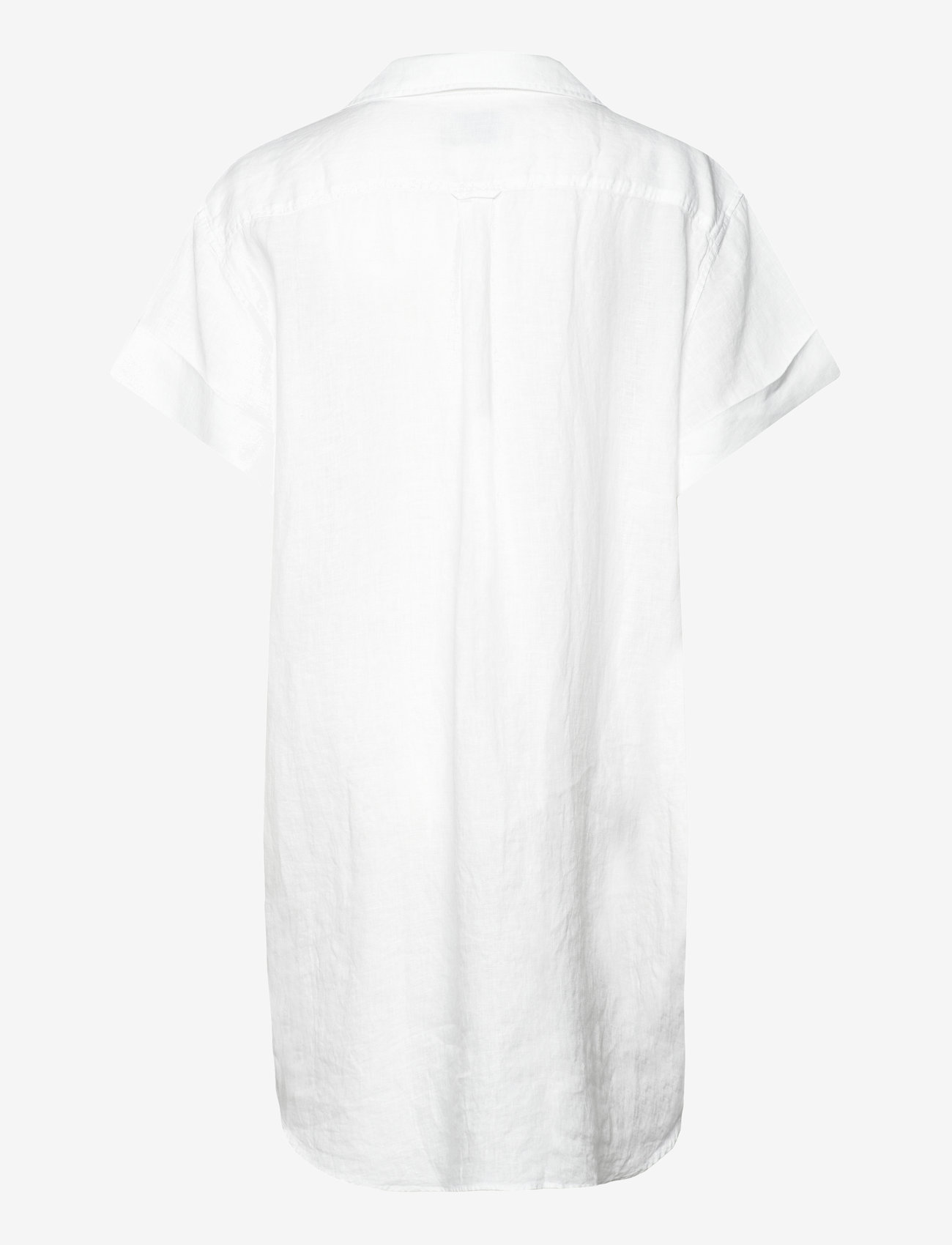 GANT - REL SS LINEN CAFTAN - tunikaer - white - 2