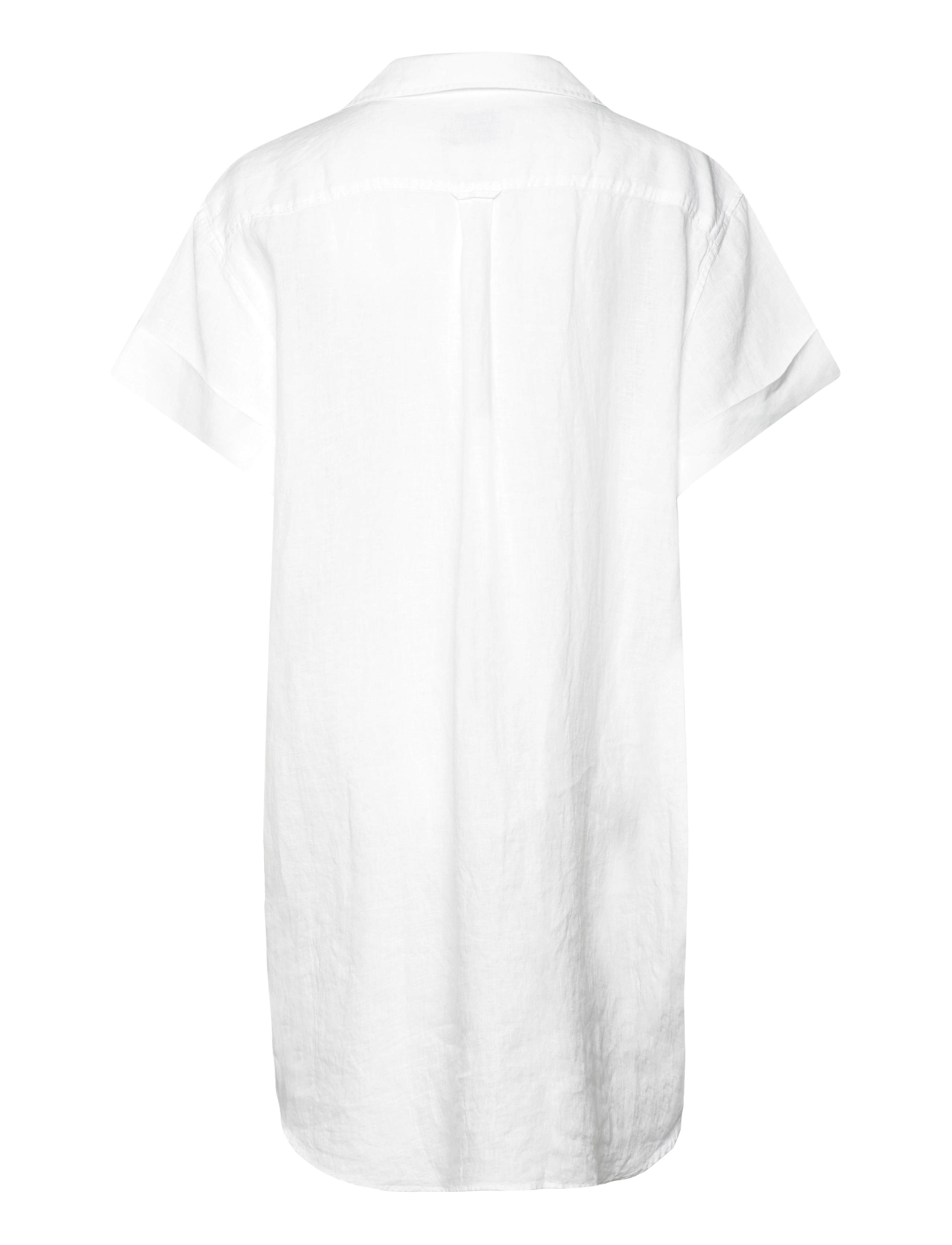 Gant - REL SS LINEN CAFTAN - tunikaer - white - 2