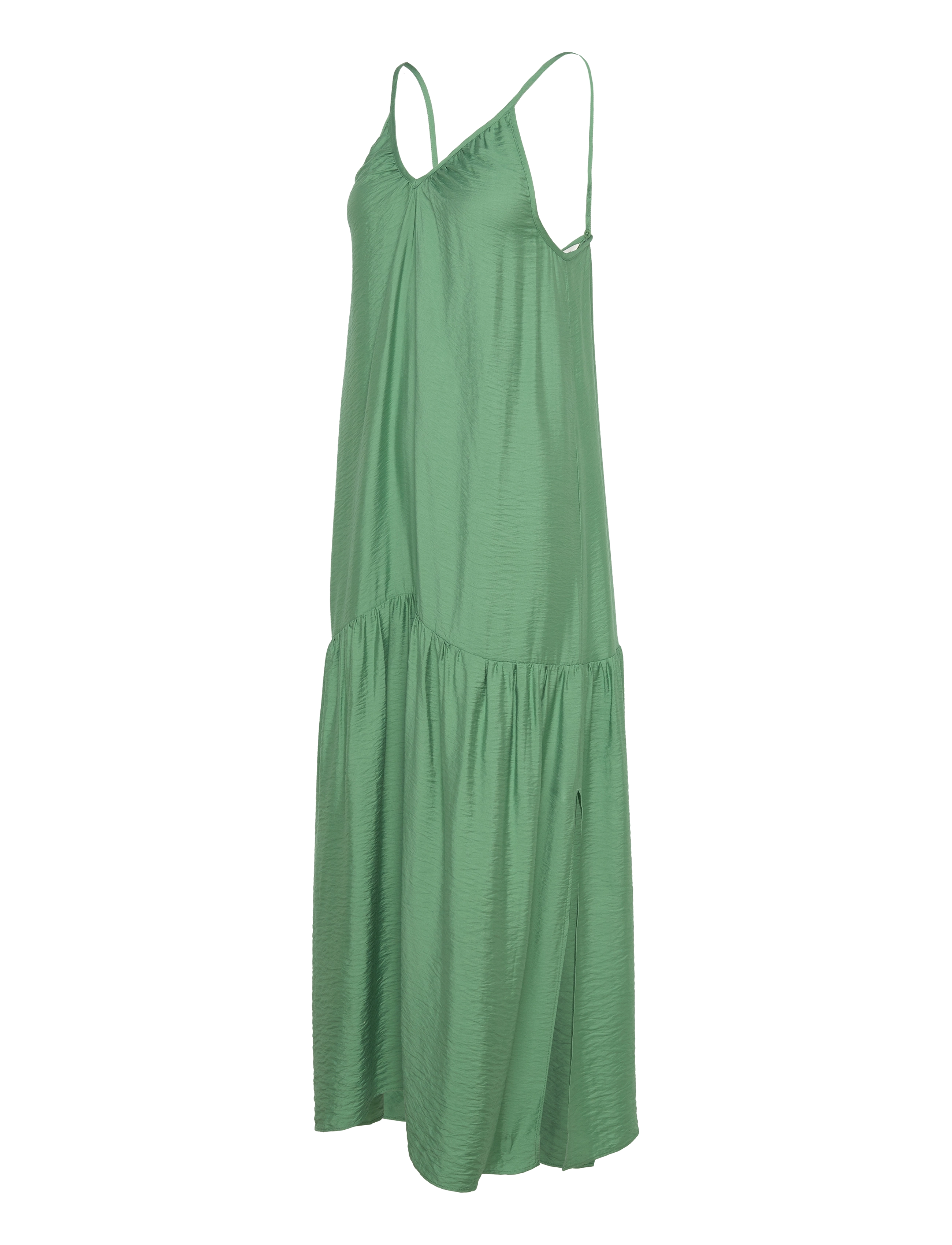 GANT - STRAP MAXI DRESS - dusty green - 3