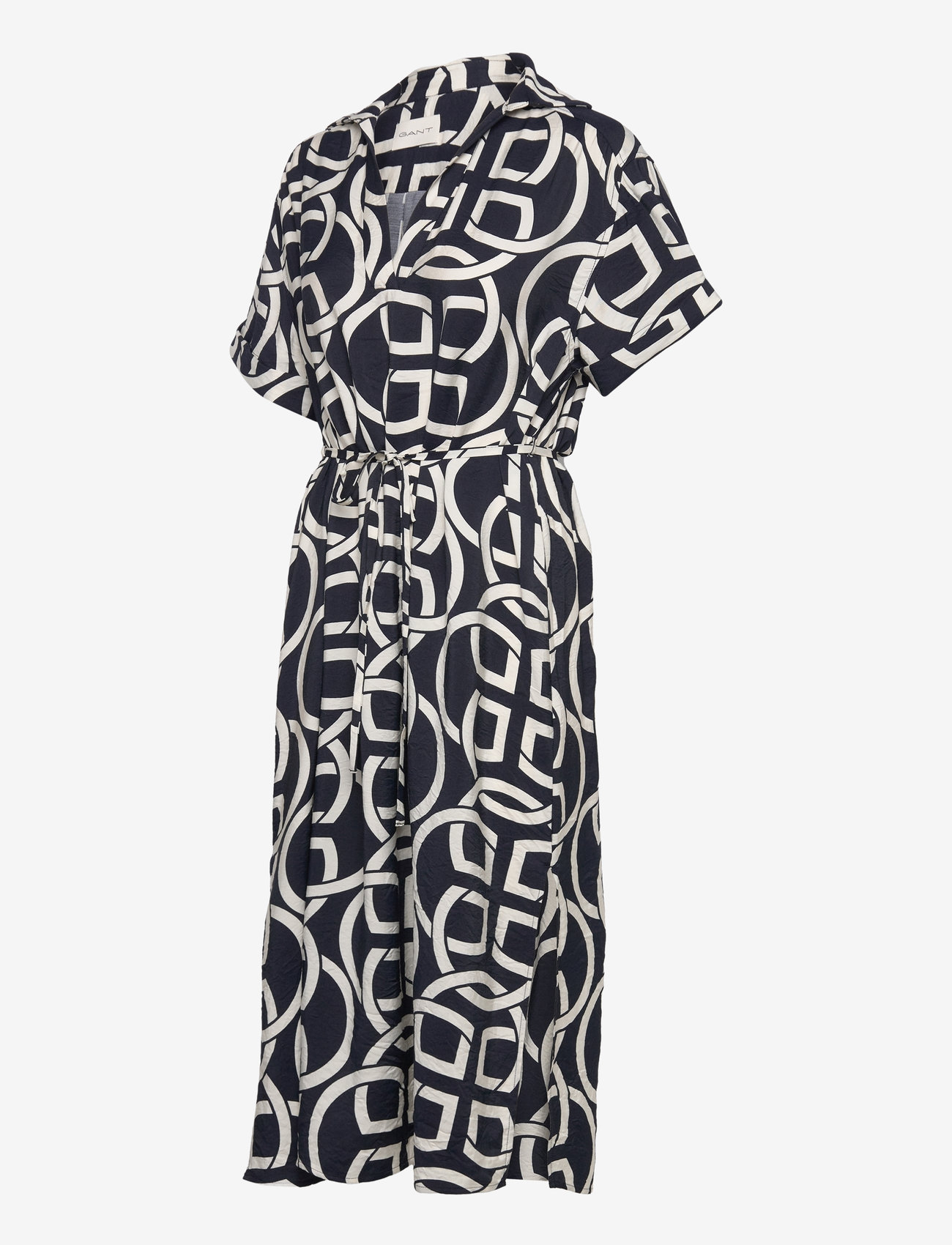 GANT - REL MONOGRAM PRINT SS CAFTAN - evening blue - 2